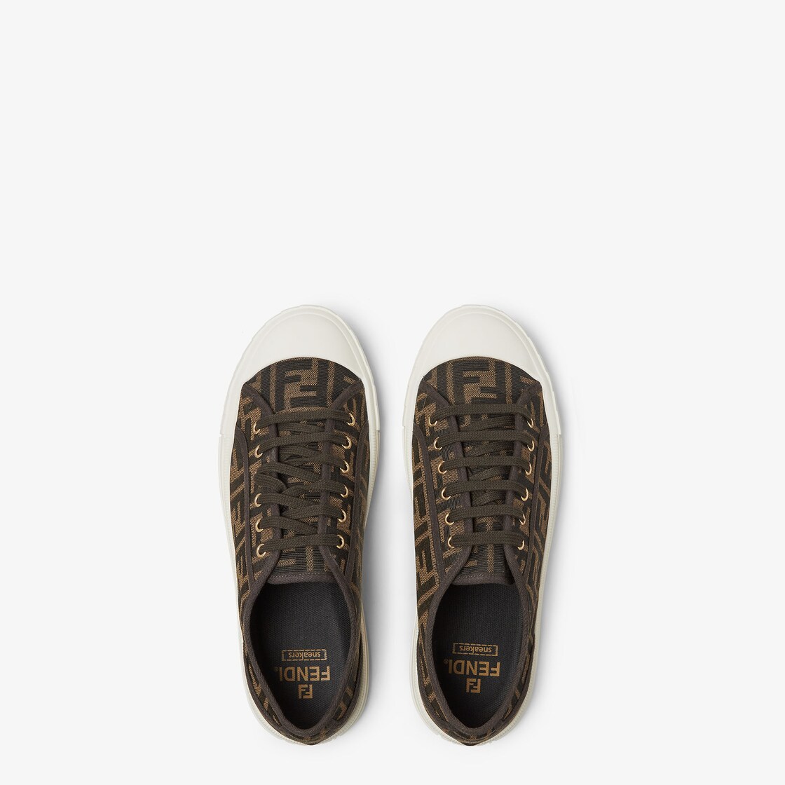 Fendi Domino FF Low-Top Sneakers