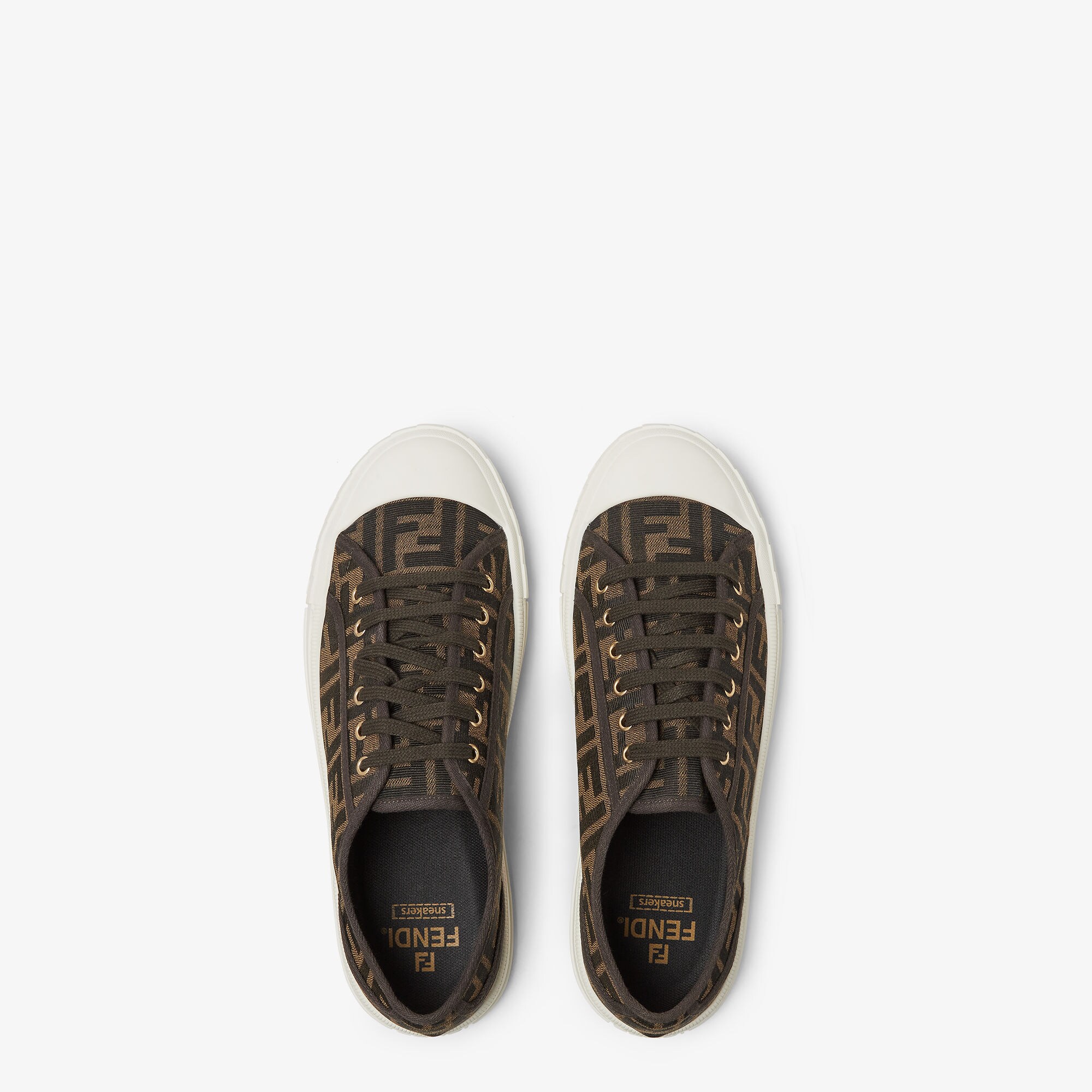 【FENDI】ドミノ FFジャカード ファブリック スニーカー 25SS 8E8325AJZXF1GQF_99?wid=2000&