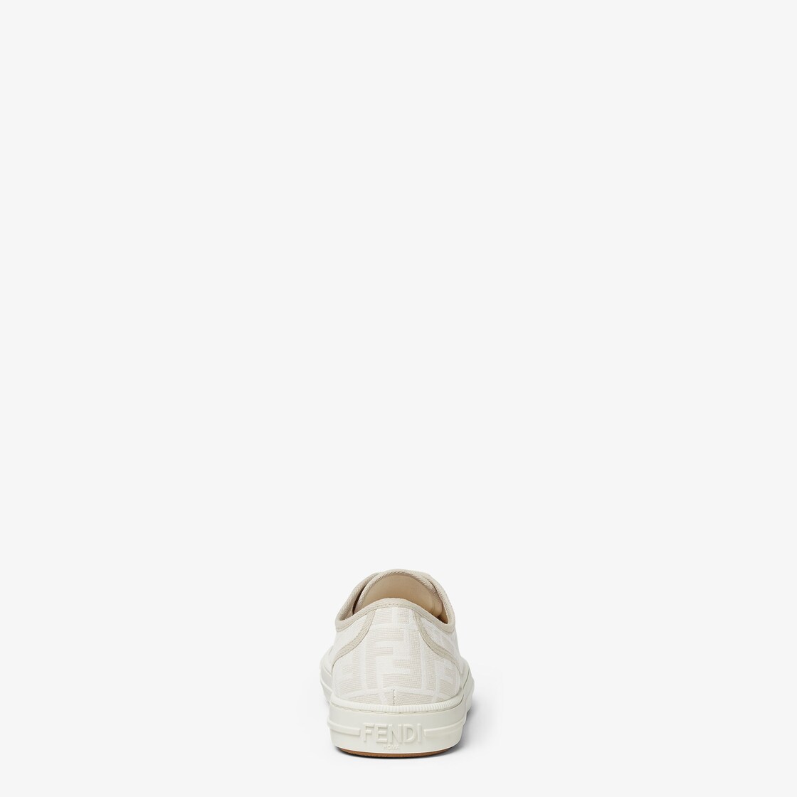 Fendi Domino White fabric low-tops White - Image 3/4