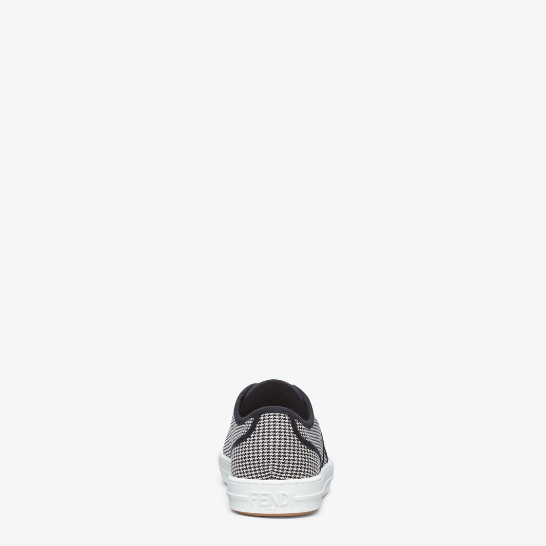 Fendi Domino - Black fabric low-tops | Fendi