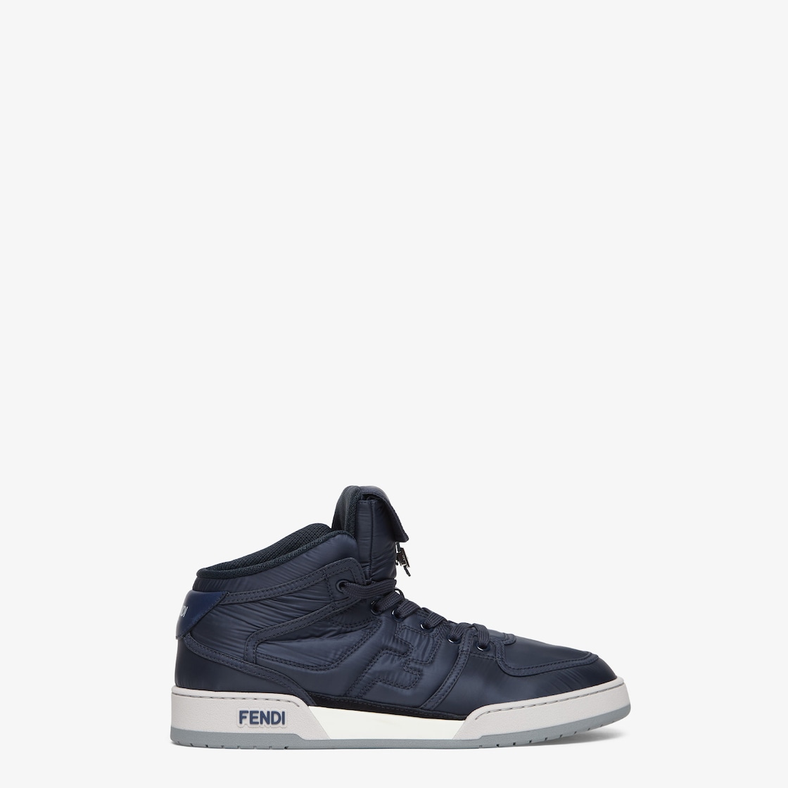 Fendi Match Blue nylon high-tops Blue - Image 2/4