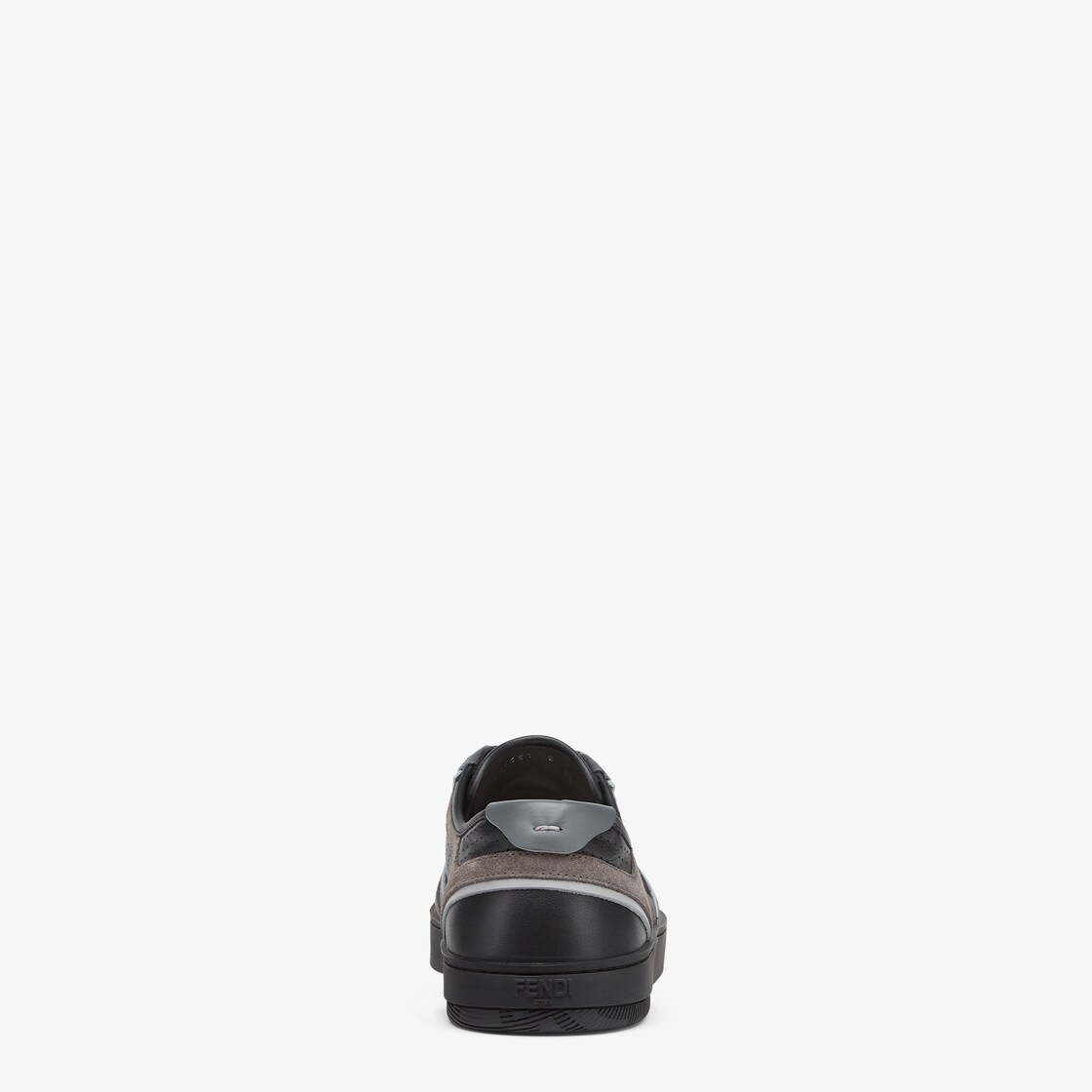 Fendi Step - Black leather low-tops | Fendi