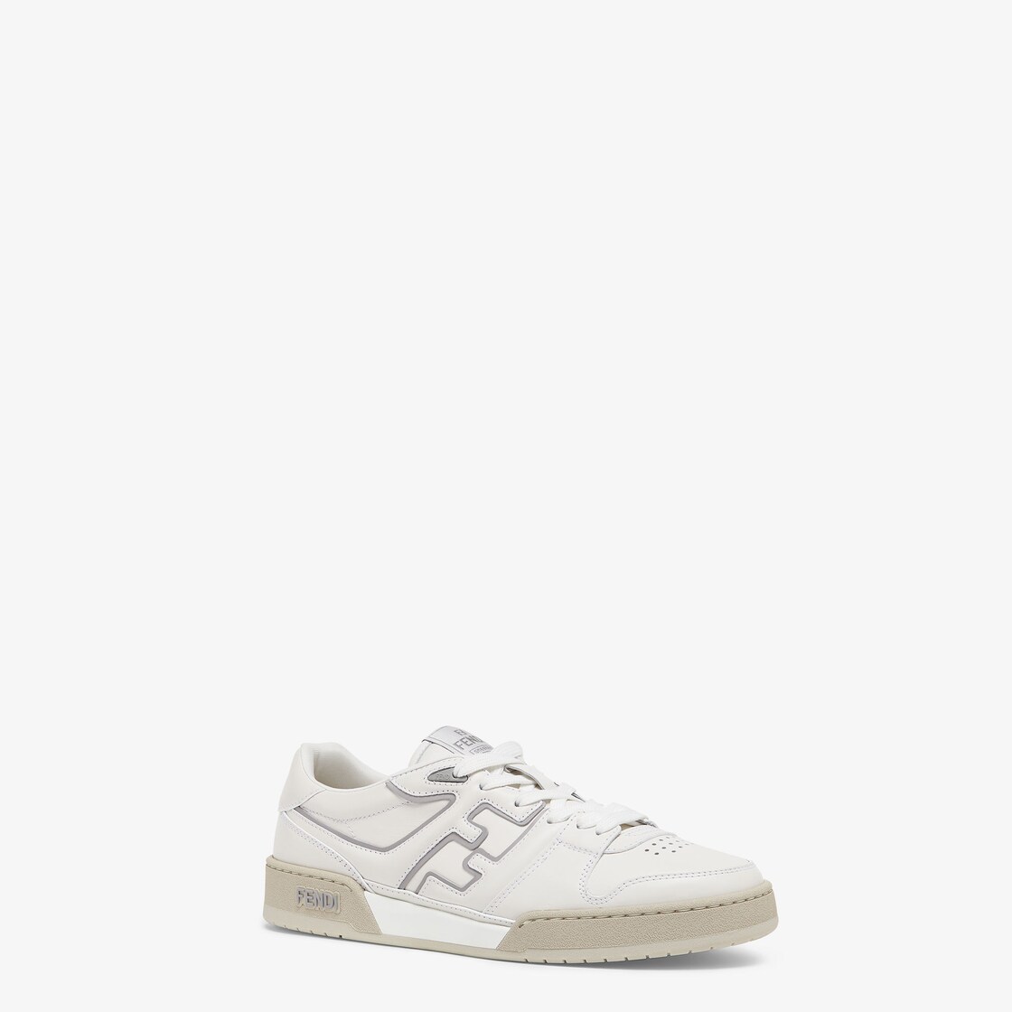 Fendi Match Sneakers White leather low-tops White - Image 3/6