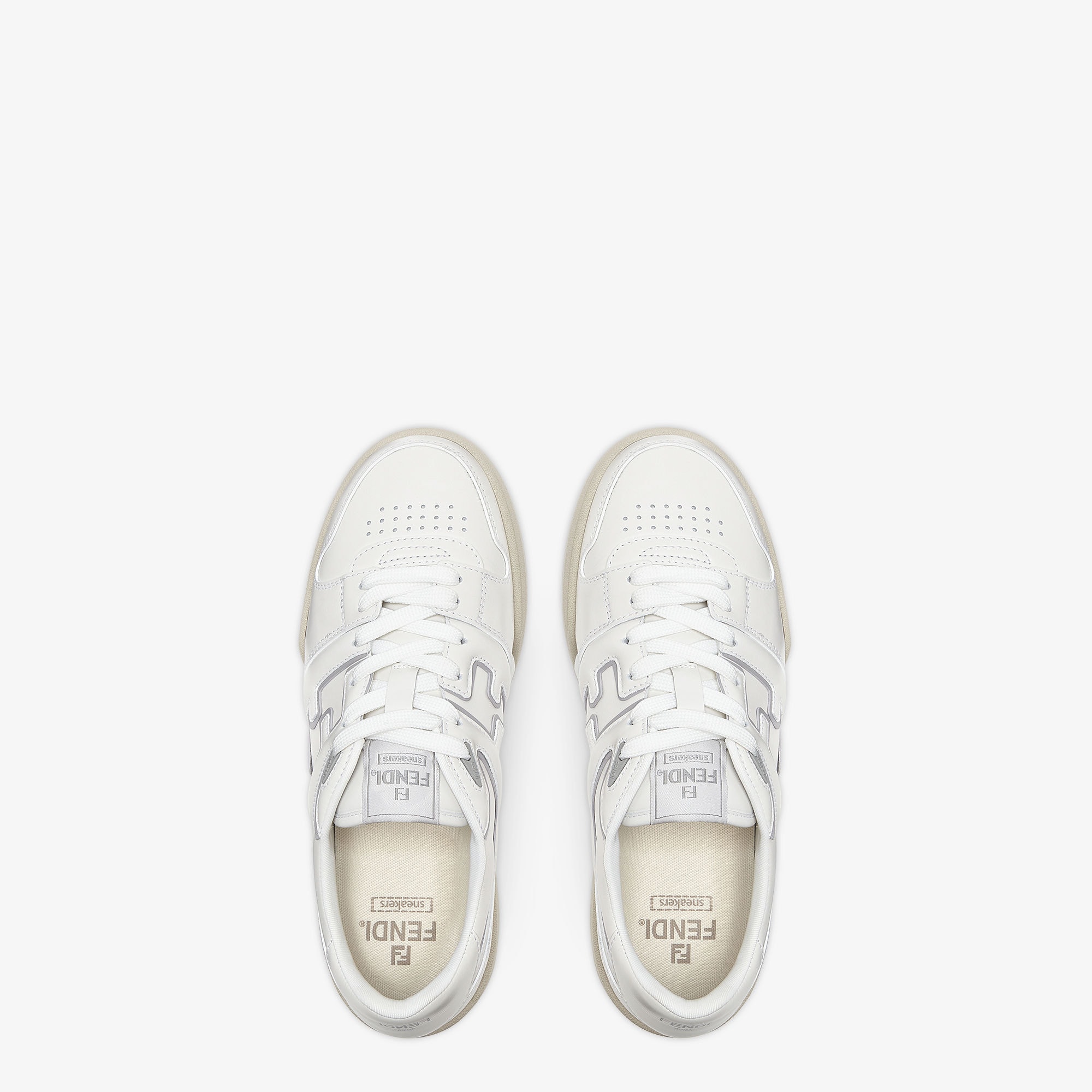 Fendi Match Sneakers Leather White | Fendi Fendi Match Sneakers Leather White | Fendi