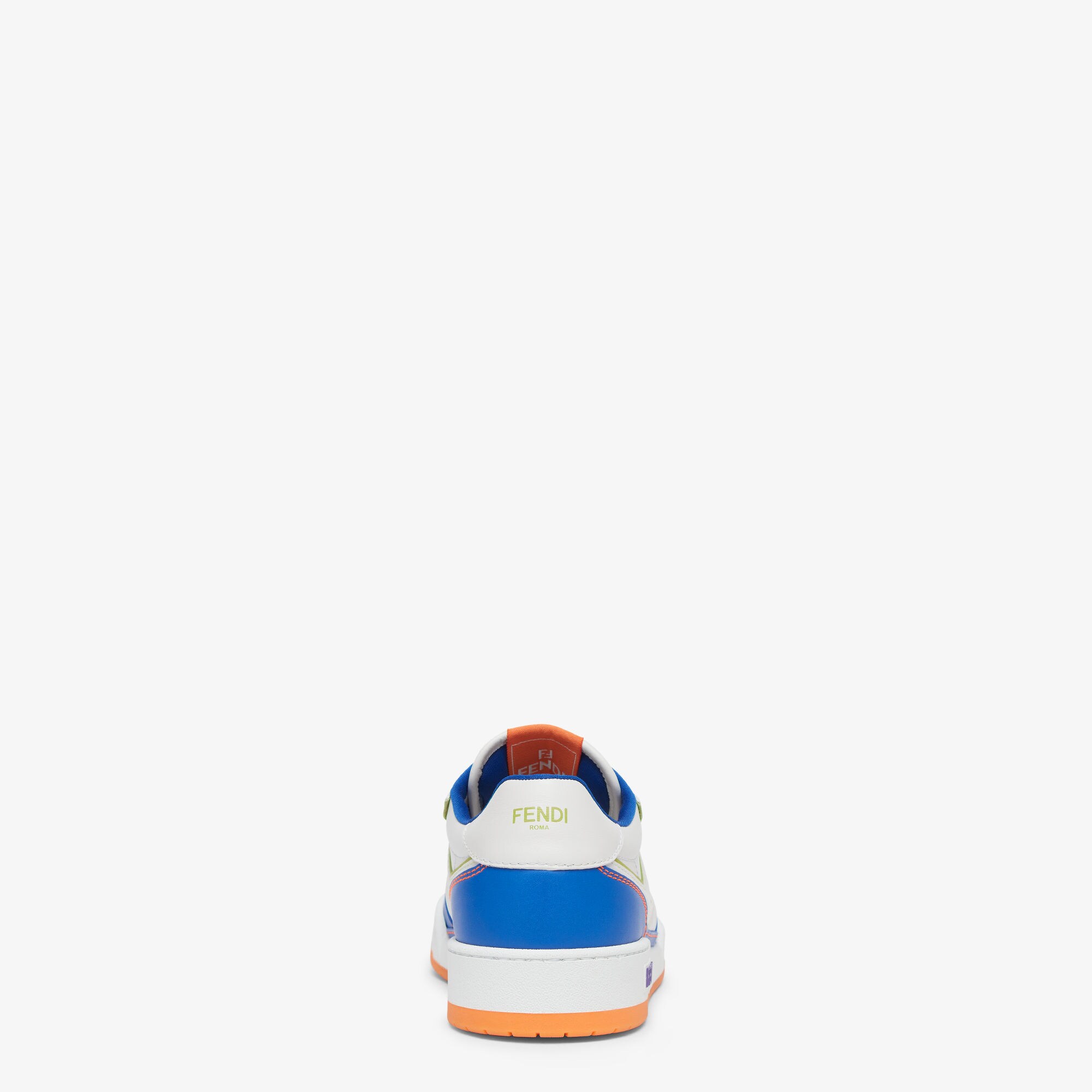 Fendi Match SneakersMulticolour leather low tops