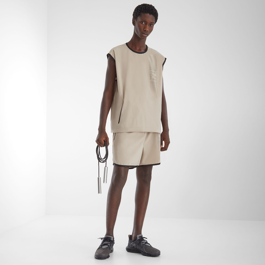 Fendi top store and shorts