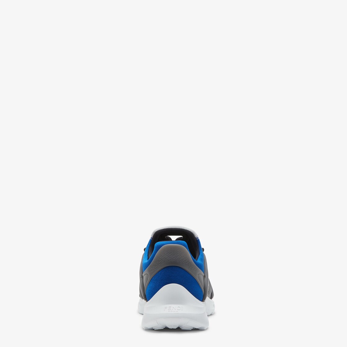 Fendi Tag Sneakers - Blue technical mesh running sneakers | Fendi