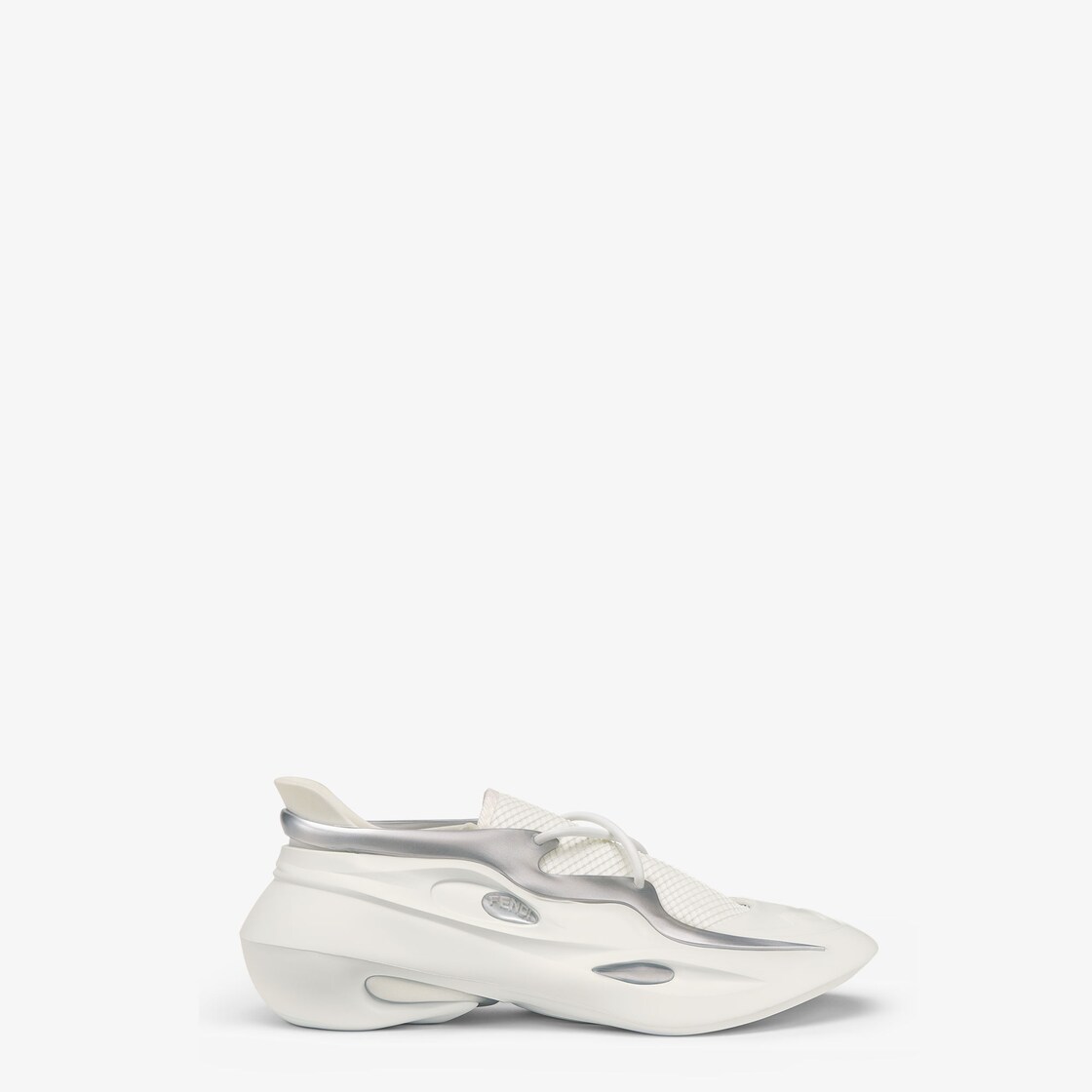 Fendi Mad Sneakers White Lycra running shoe Fendi