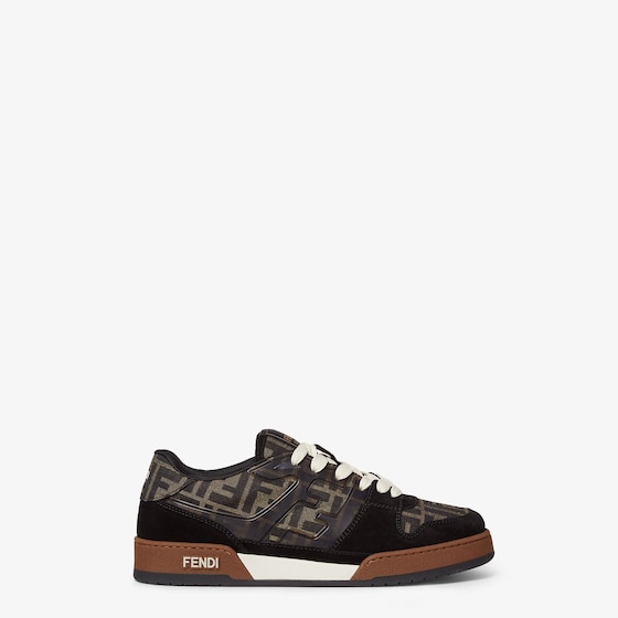 Fendi Match lace-up trainers