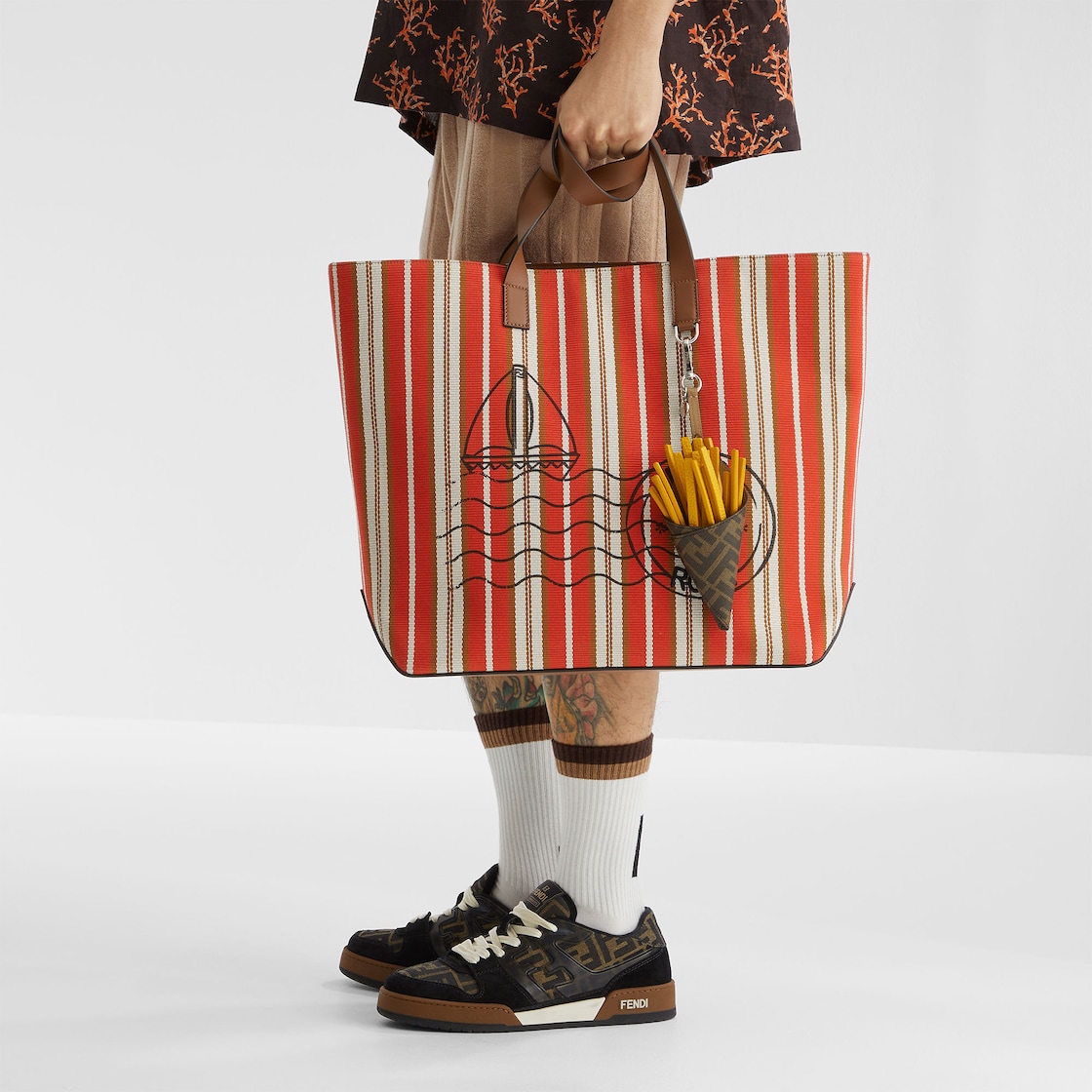 Fendi Match Sneakers