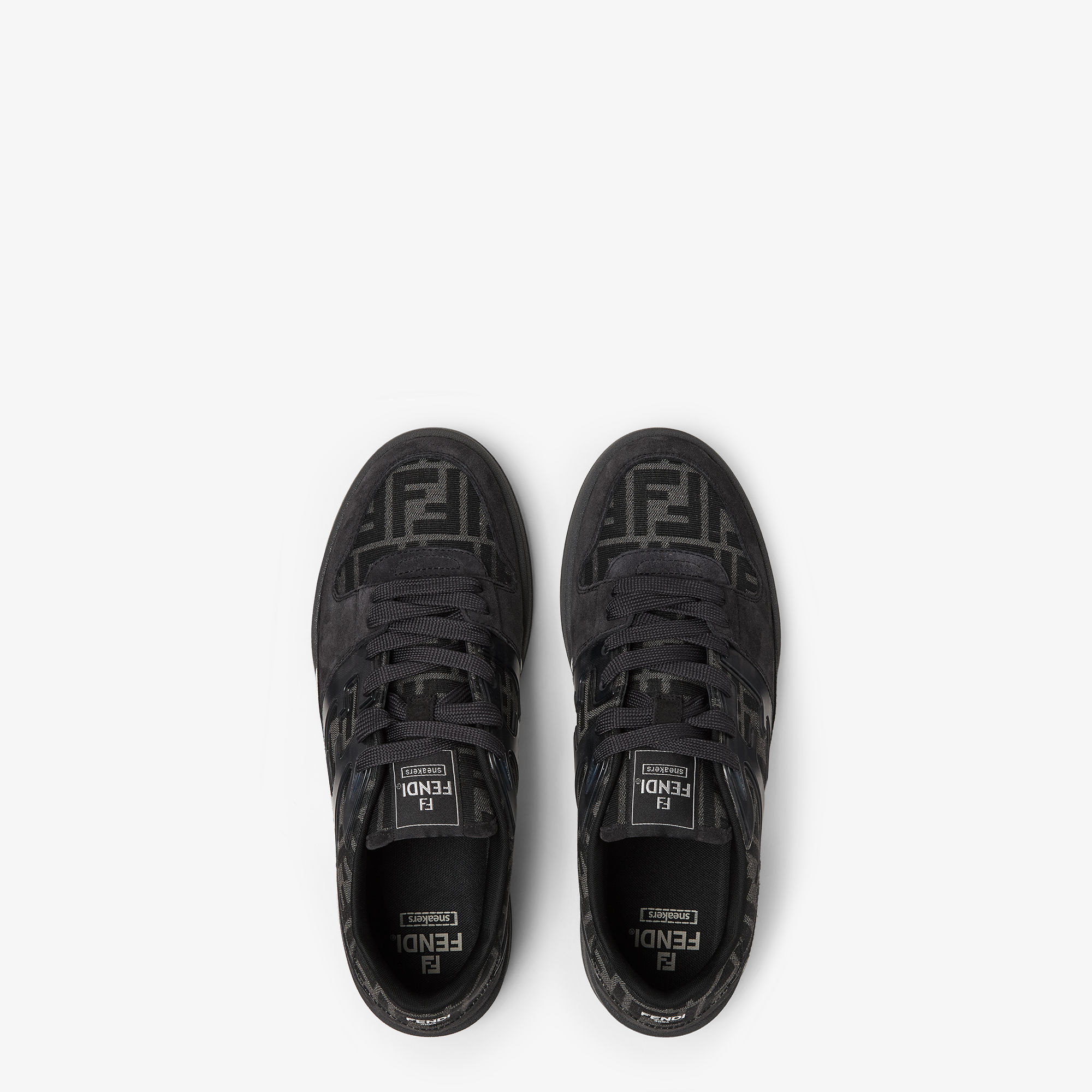 Fendi Match Sneakers Fabric Black | Fendi
