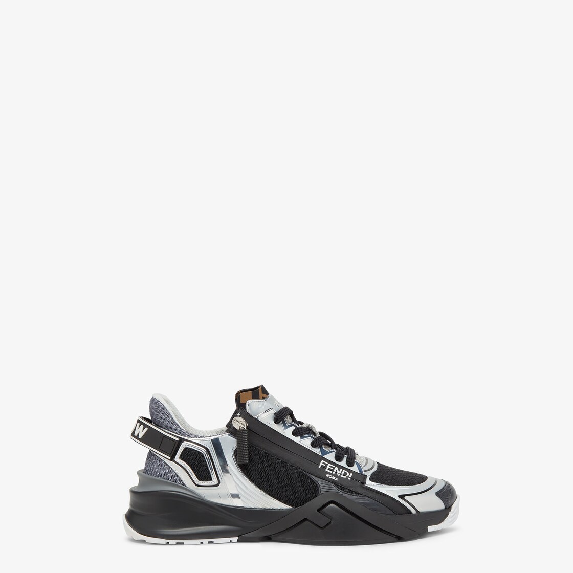 Fendi Flow Sneakers Black technical mesh running sneakers Black - Image 1/6