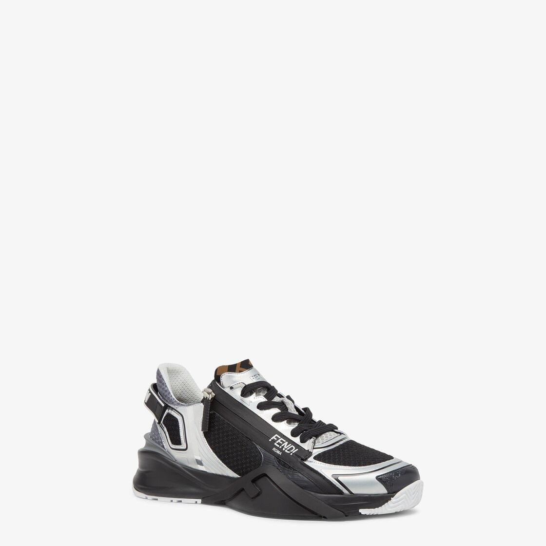 Fendi Flow Sneakers Black technical mesh running sneakers Black - Image 2/6