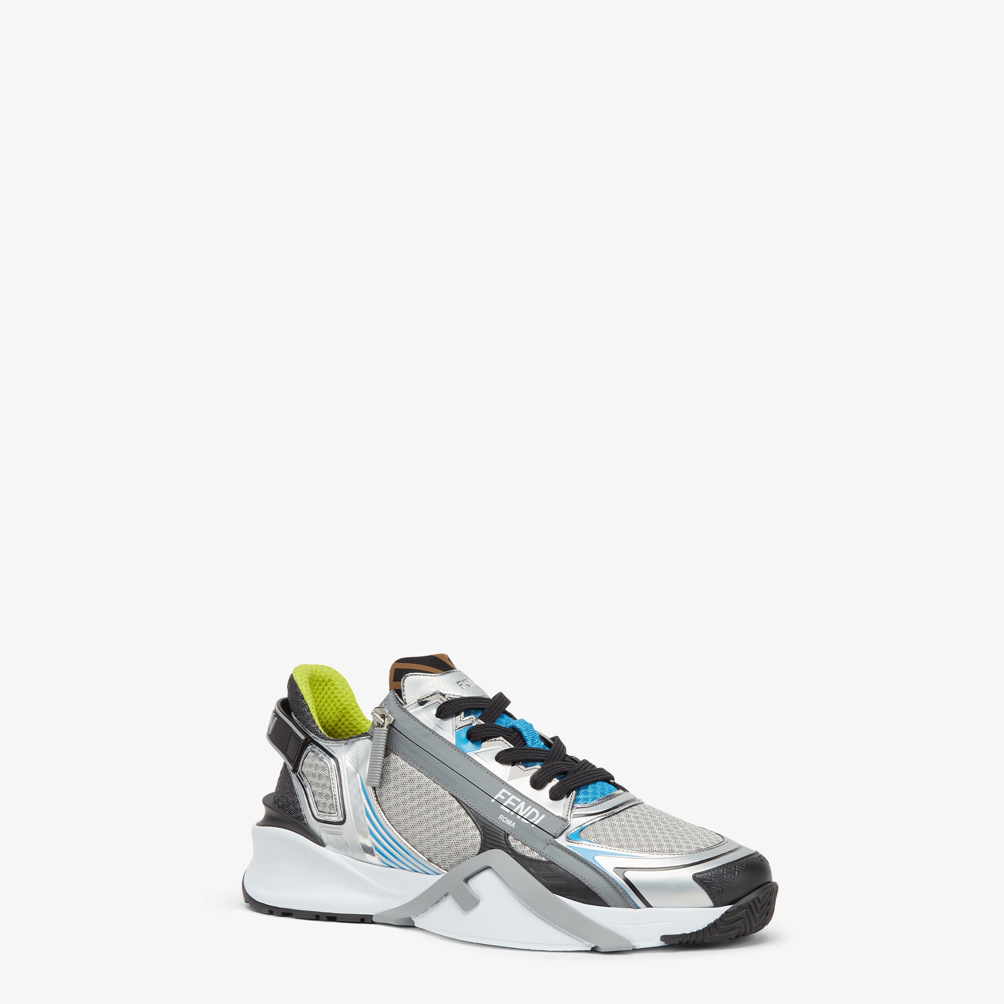 Fendi Flow Sneakers Grey tech mesh running sneakers Fendi