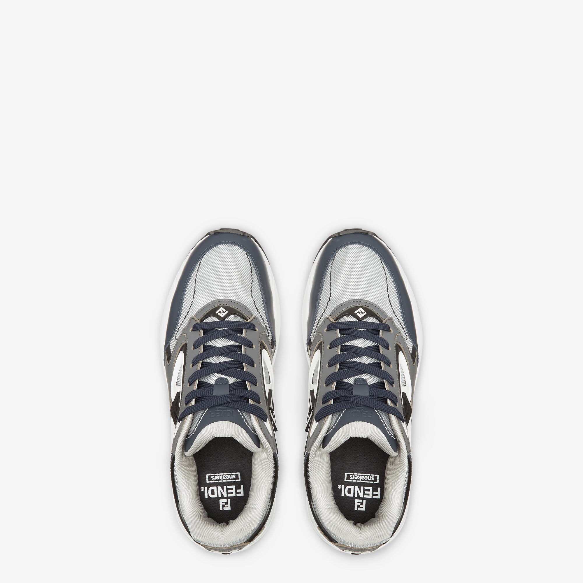 【FENDI】RUNNING◆7E1695ASAP Fendi Forward sneakers Technical fabric Gray | Fendi
