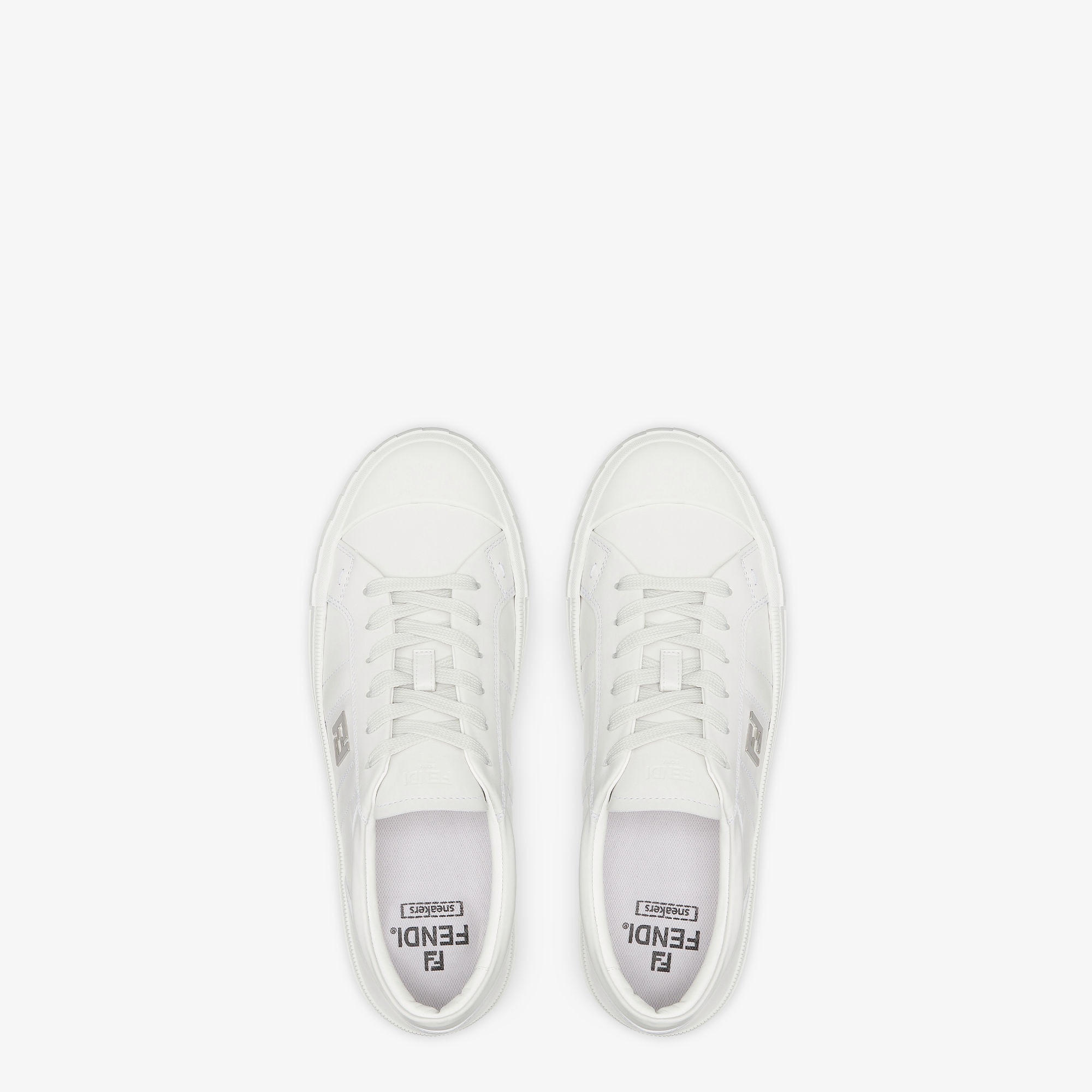 FENDI ♪ ドミノ レザースニーカー 7E1706NA7 Fendi Domino Men's Sneakers 7E1706 NA7 F0QA1 136077193 | eBay