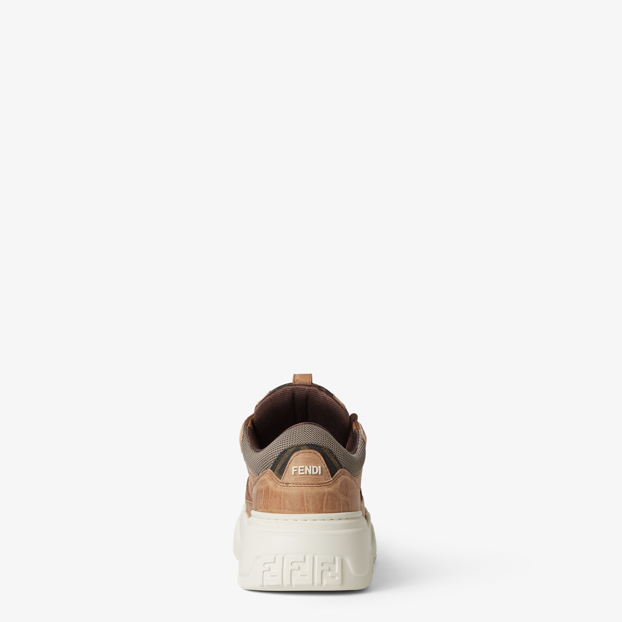 Fendi Force sneakers Leather Beige | Fendi