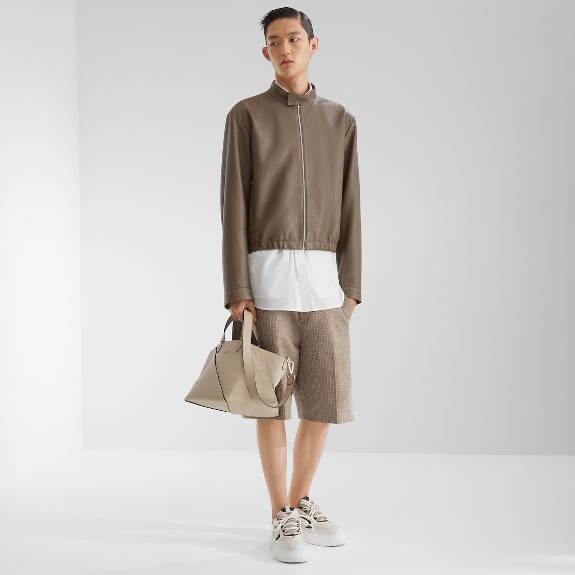 フェンディ フォース スニーカー レザー ホワイト | Fendi フェンディ フォース スニーカー レザー ホワイト | Fendi