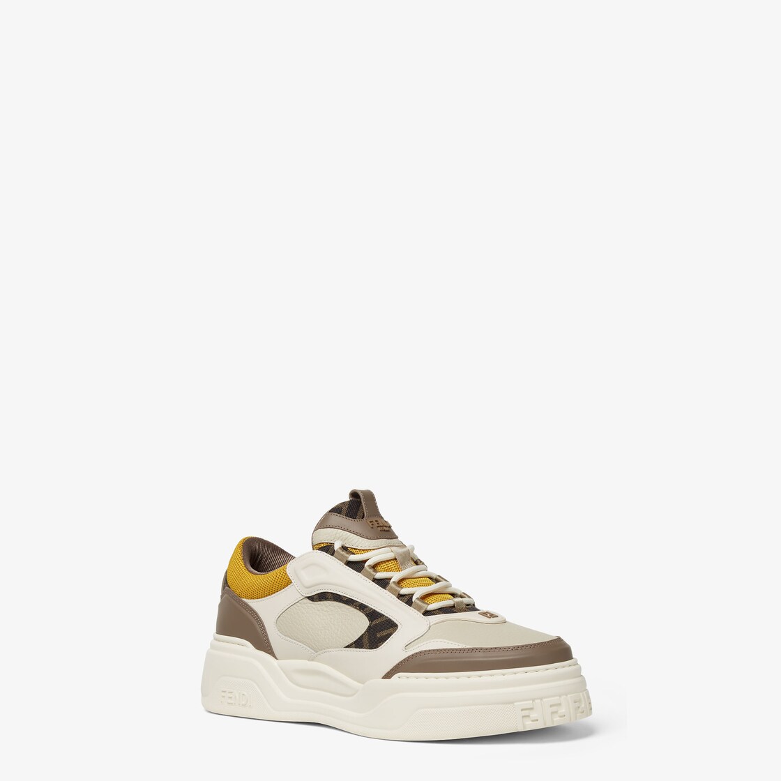 Fendi Force sneakers Leather Brown - Image 3/6