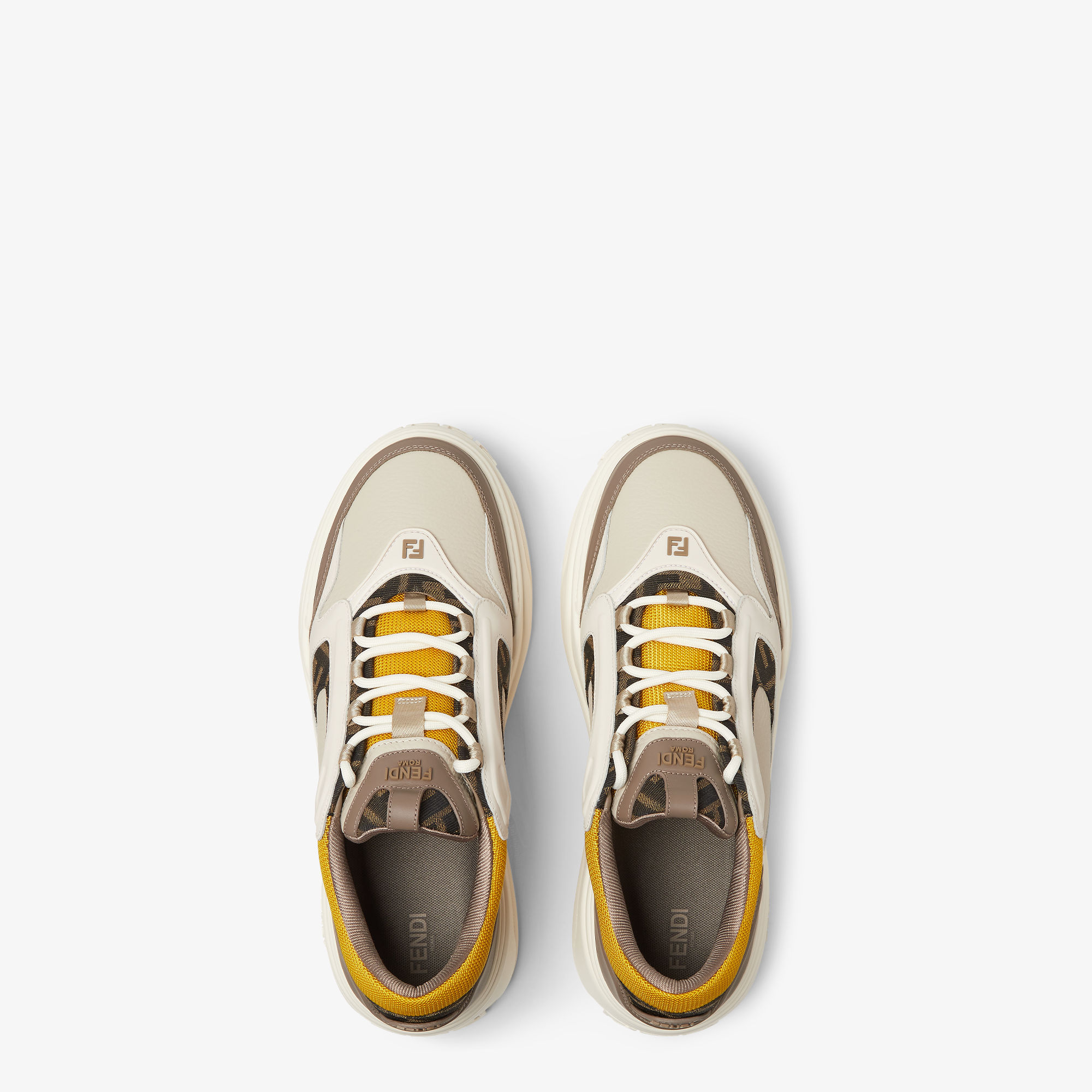 【FENDI】'Fendi Force' sneakers ブルー Fendi Force sneakers Leather Blue | Fendi