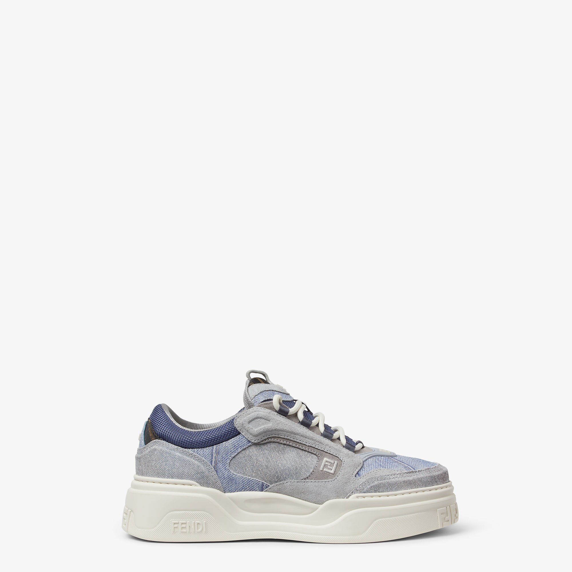 Fendi Force sneakers - Gray | FENDI US