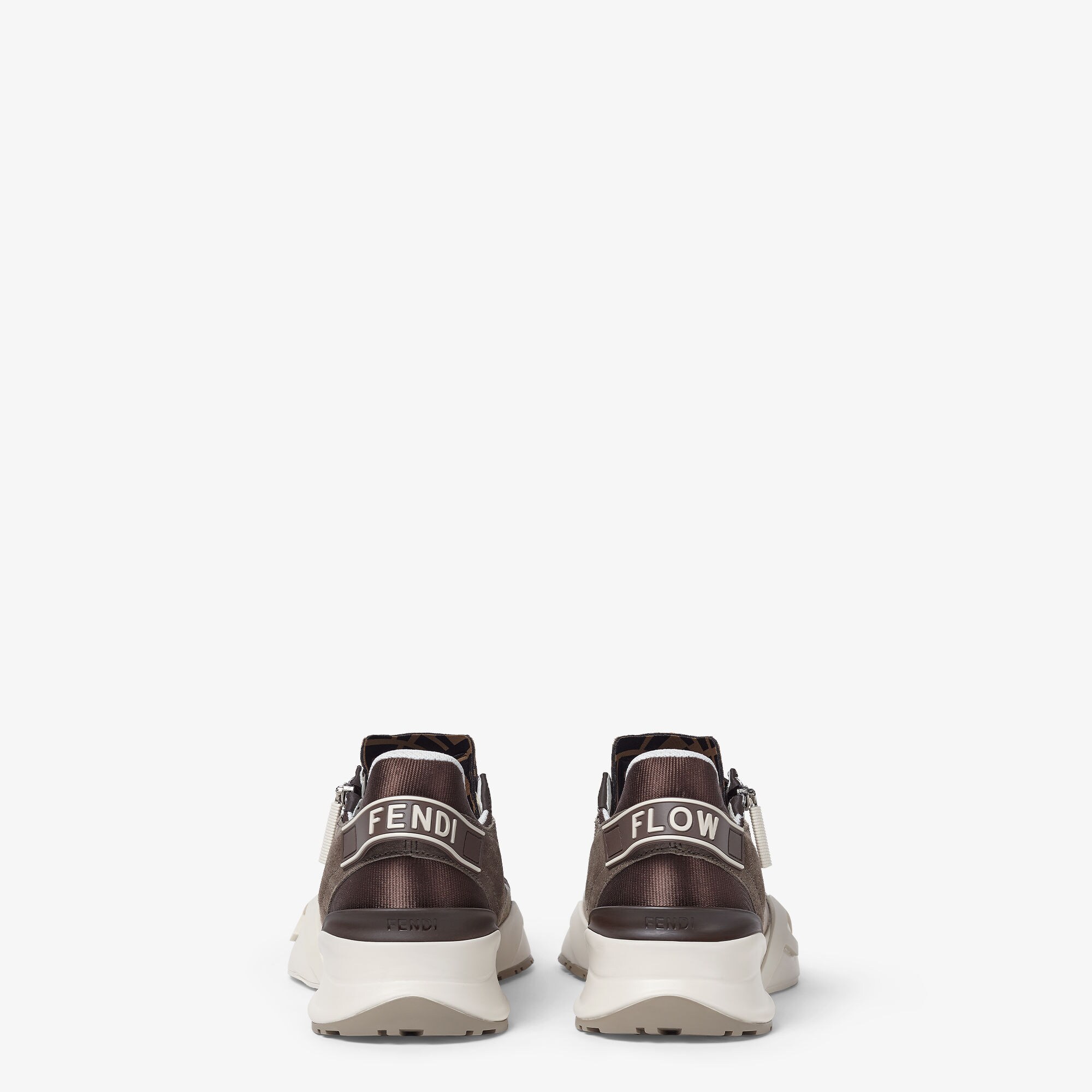 フェンディ フロー スニーカー レザー ベージュ | Fendi