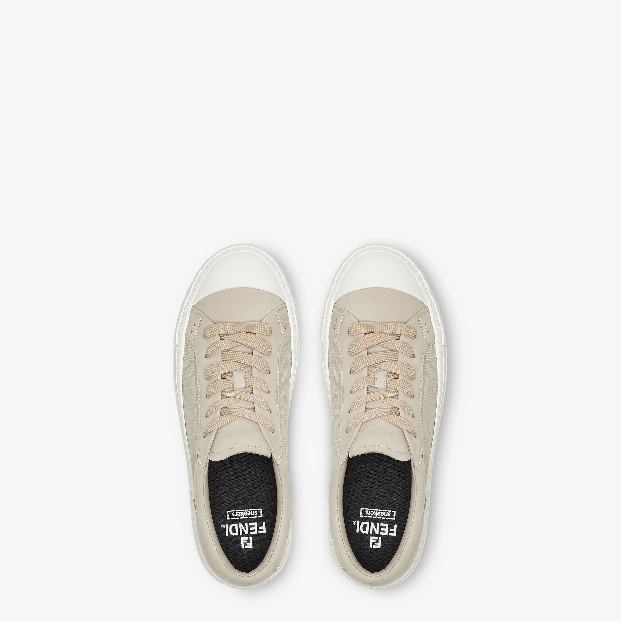 スニーカー FENDI DOMINO SNEAKERS IN SMOOTH LEATHER Fendi Domino Low-Top Sneakers Leather Black – voilà.id