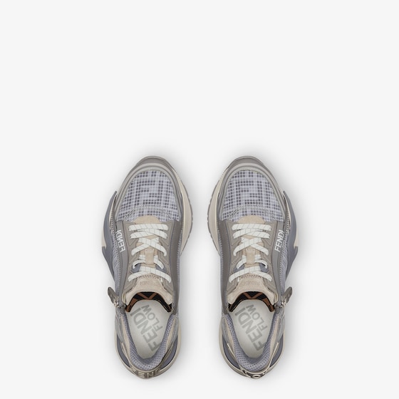 Fendi Slip-on trainers with elasticated laces, side zip | Thumbnail 4