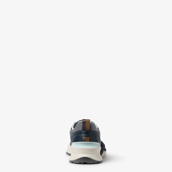 Fendi Flow trainers with laces and a wavy sole carved | Thumbnail 3