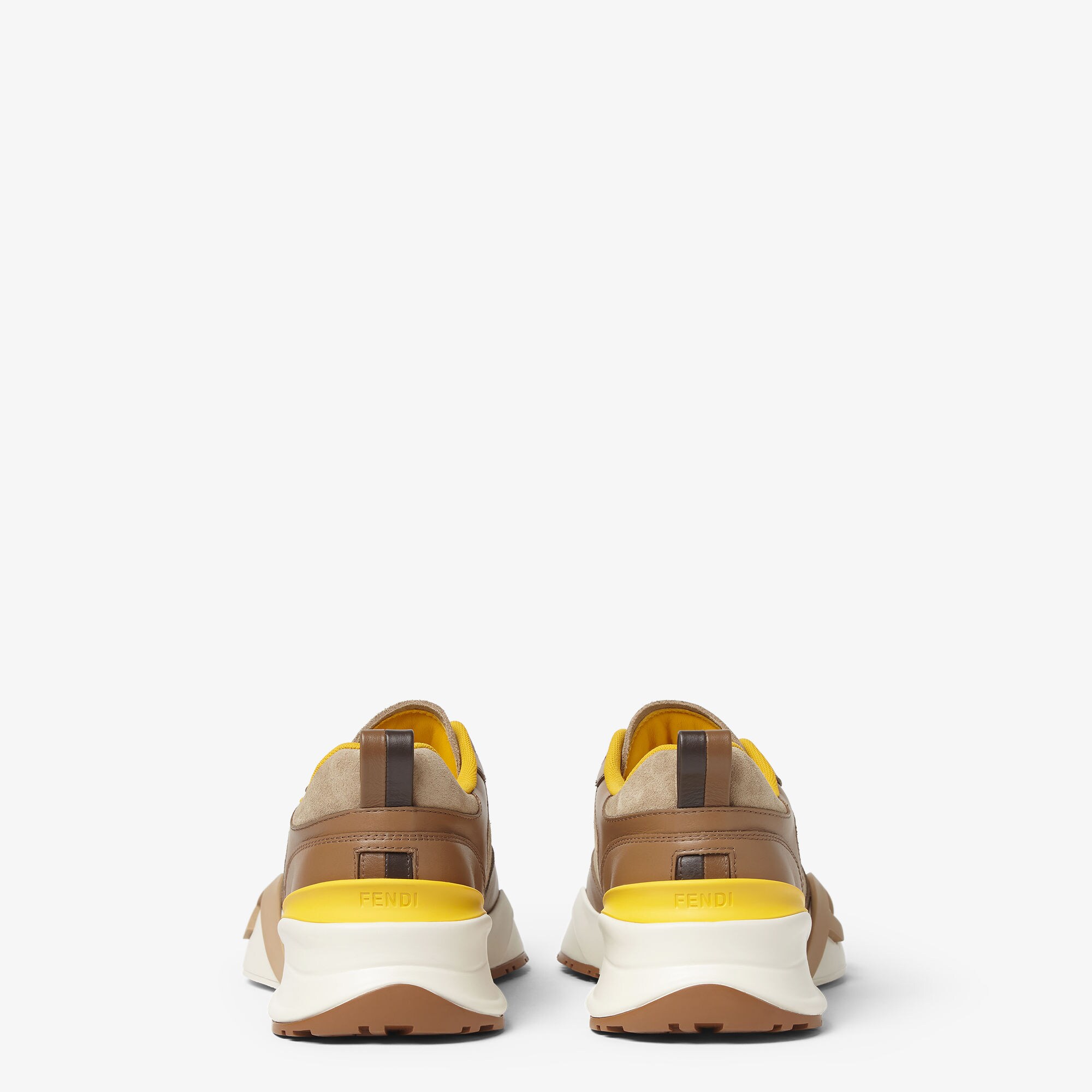 Fendi Flow Sneakers - Brown | FENDI US
