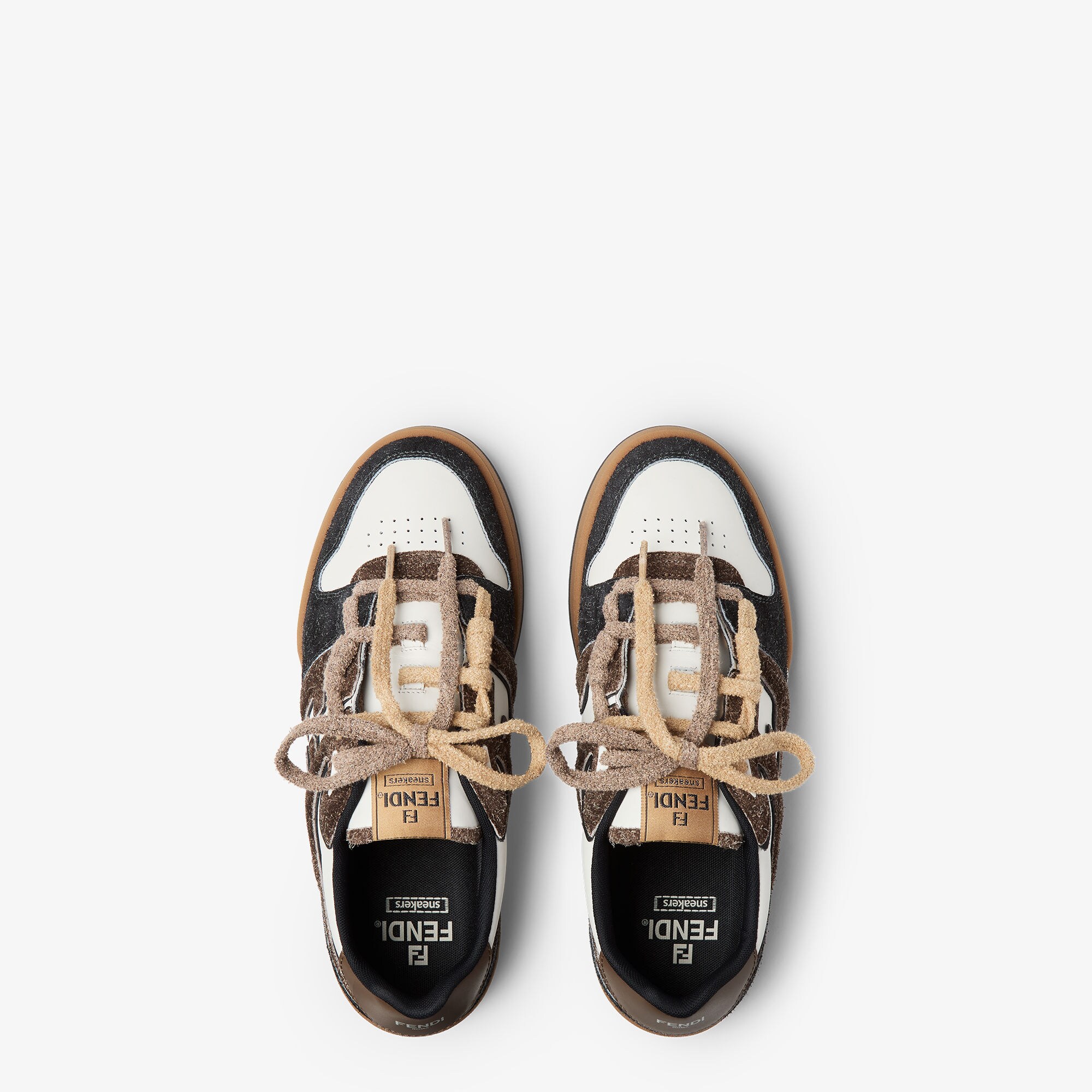 Fendi Match Sneakers Leather Multicolor | Fendi