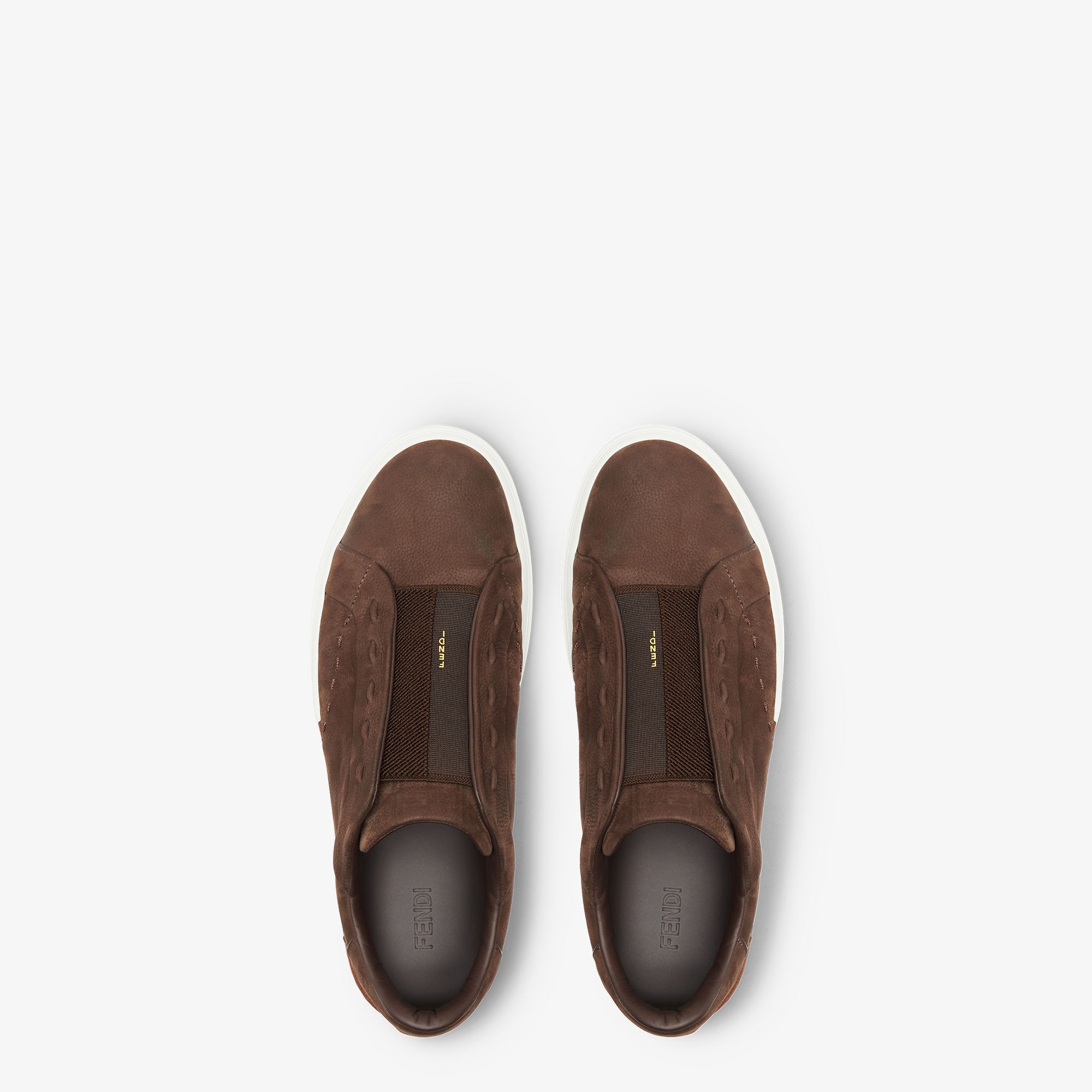 Fendi City Trainers - Brown | FENDI US