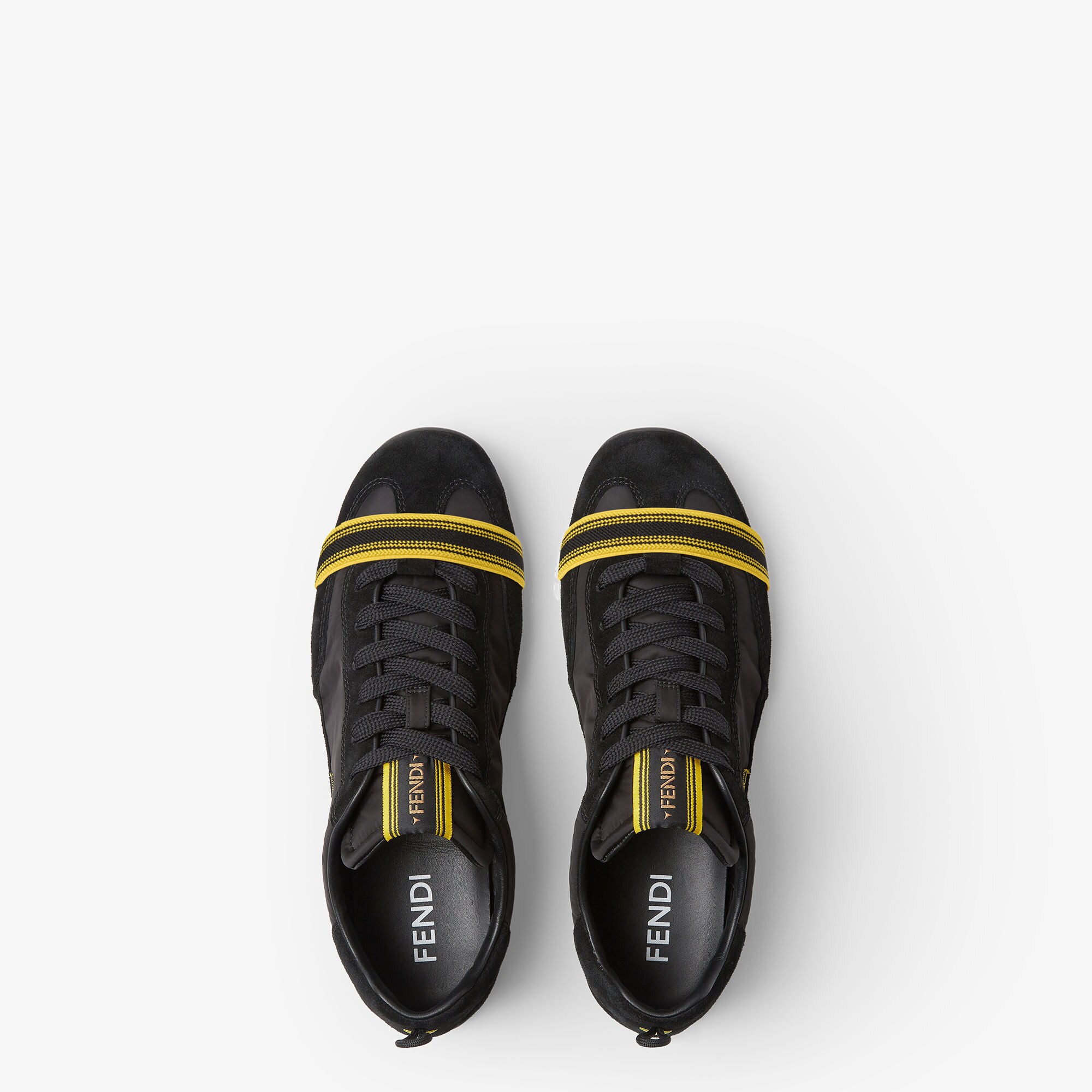 フェンディ ラップ スニーカー レザー ブラック | Fendi