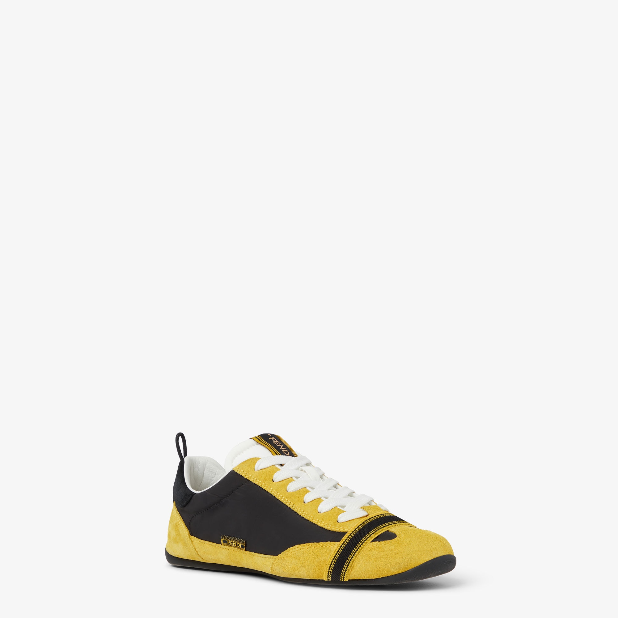 フェンディ ラップ スニーカー - イエロー | FENDI JP