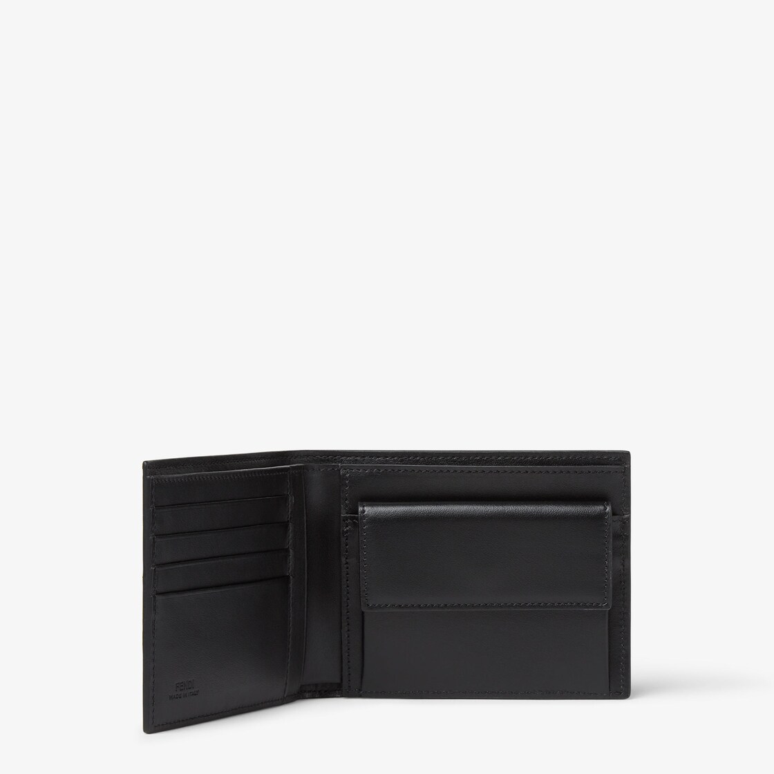 Fendi Diagonal Wallet Leather Grey - Image 2/3