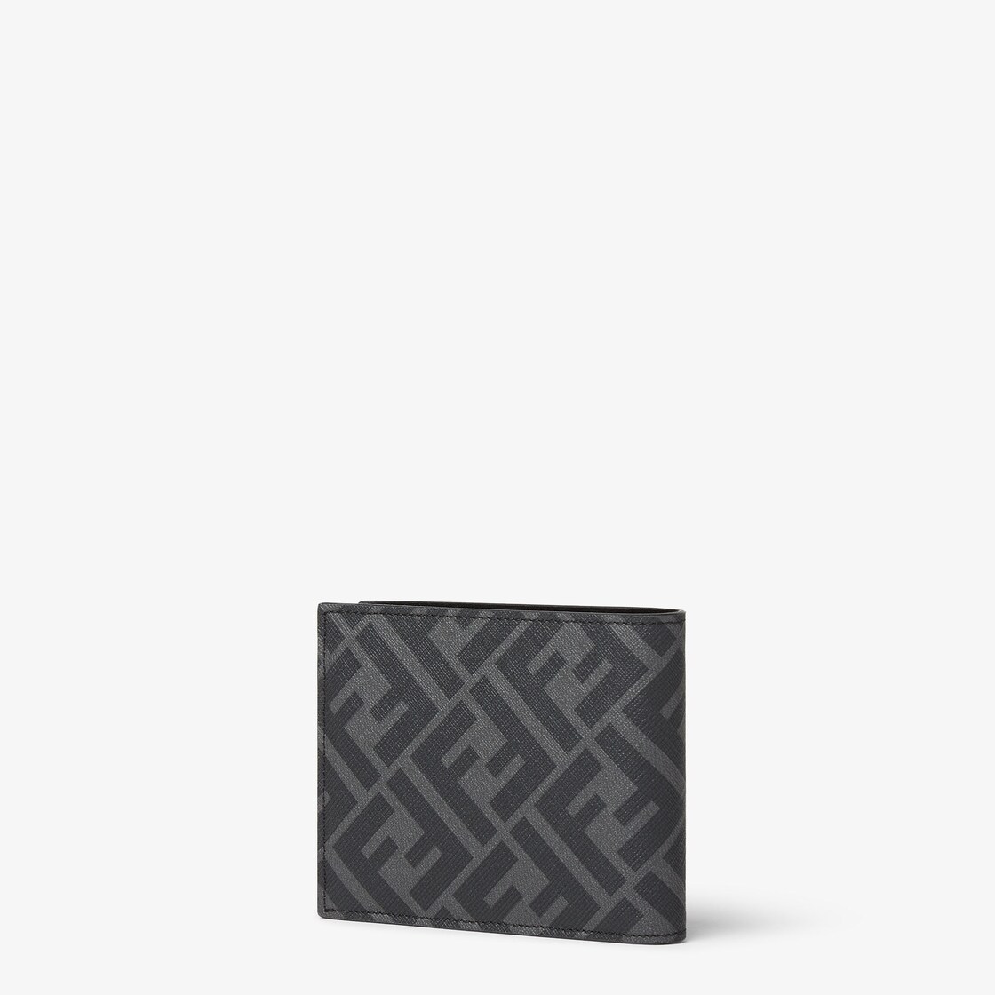 コインケース付き二つ折り財布 レザー グレー | Fendi コインケース付き二つ折り財布 レザー グレー | Fendi