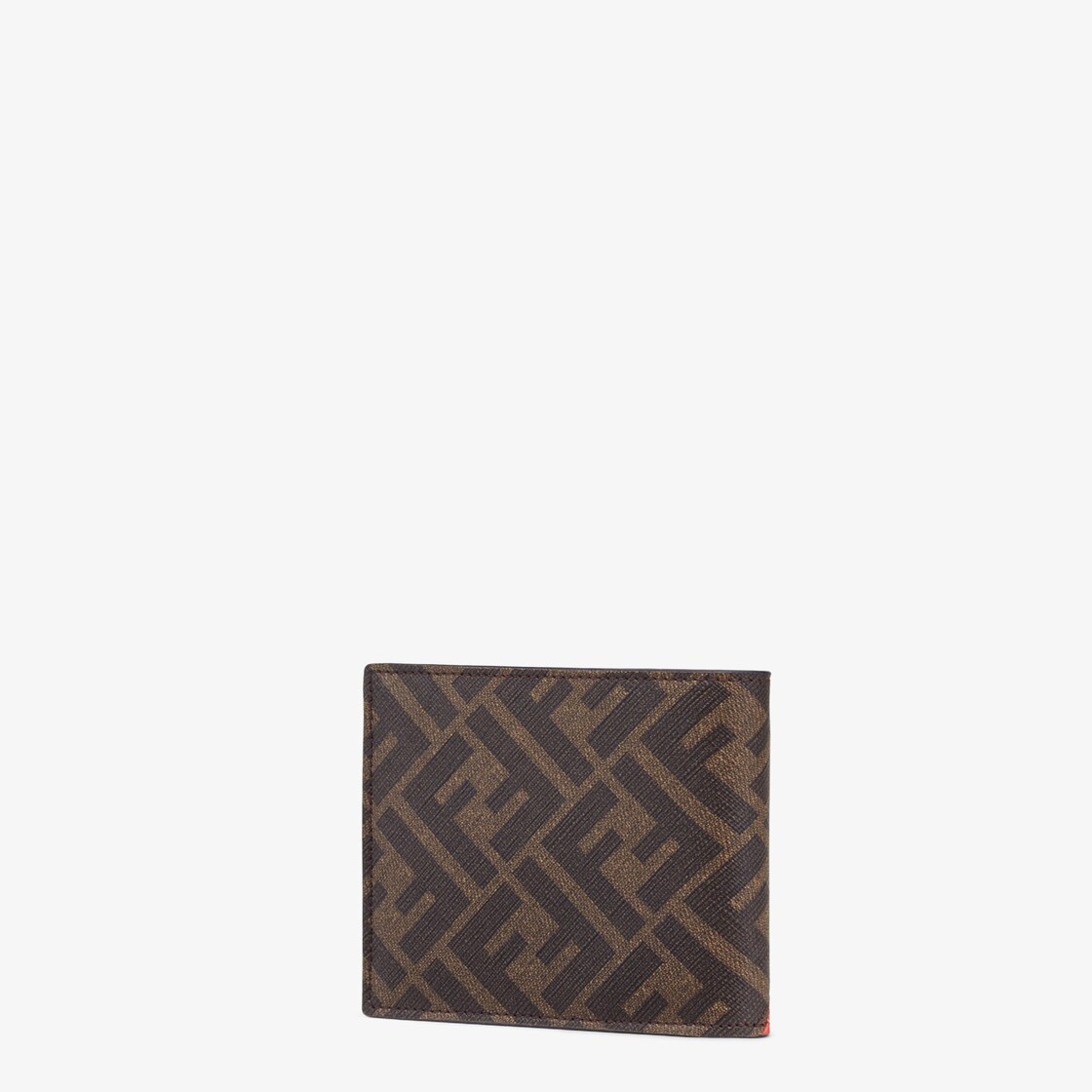 Fendi Diagonal Wallet Fabric Brown - Image 2/3