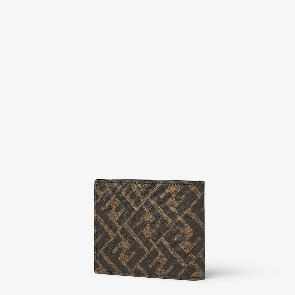 コインケース付き二つ折り財布 ファブリック ブラウン | Fendi コインケース付き二つ折り財布 ファブリック ブラウン | Fendi