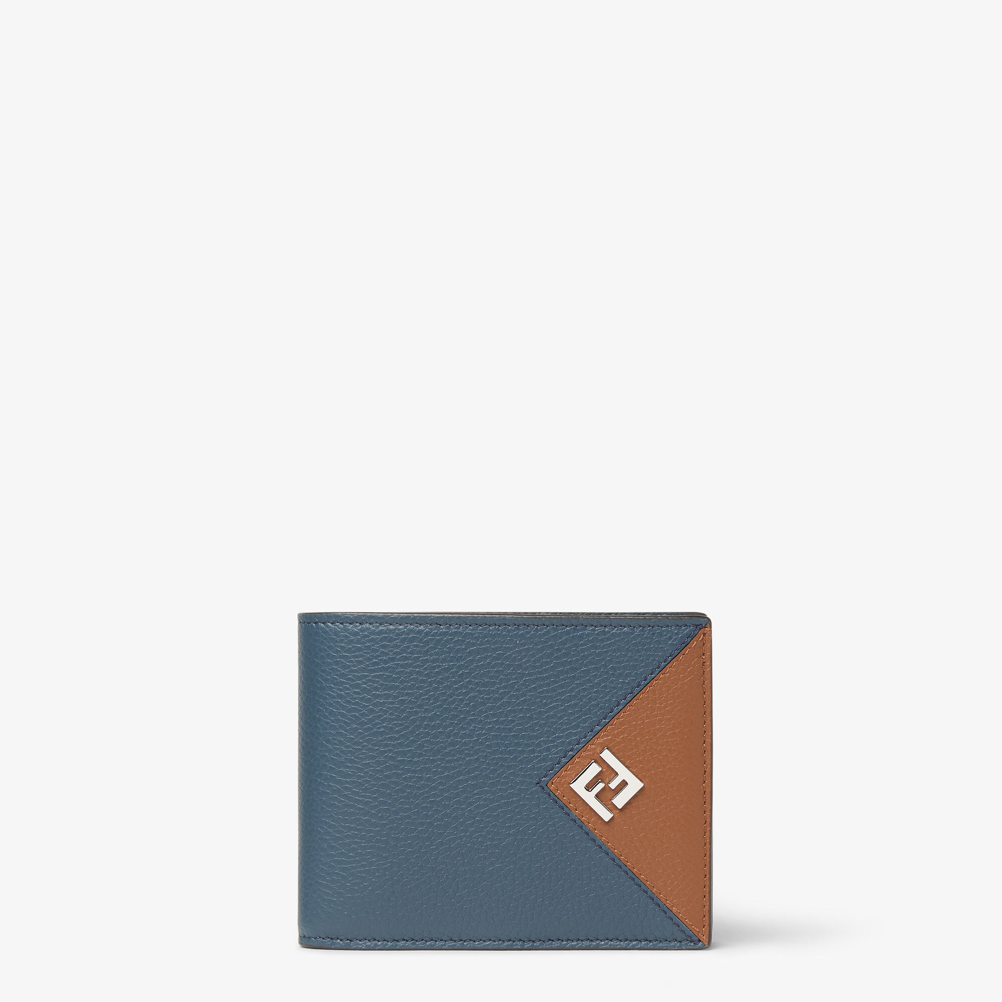 フェンディ ルイ 財布 レザー ブルー | Fendi
