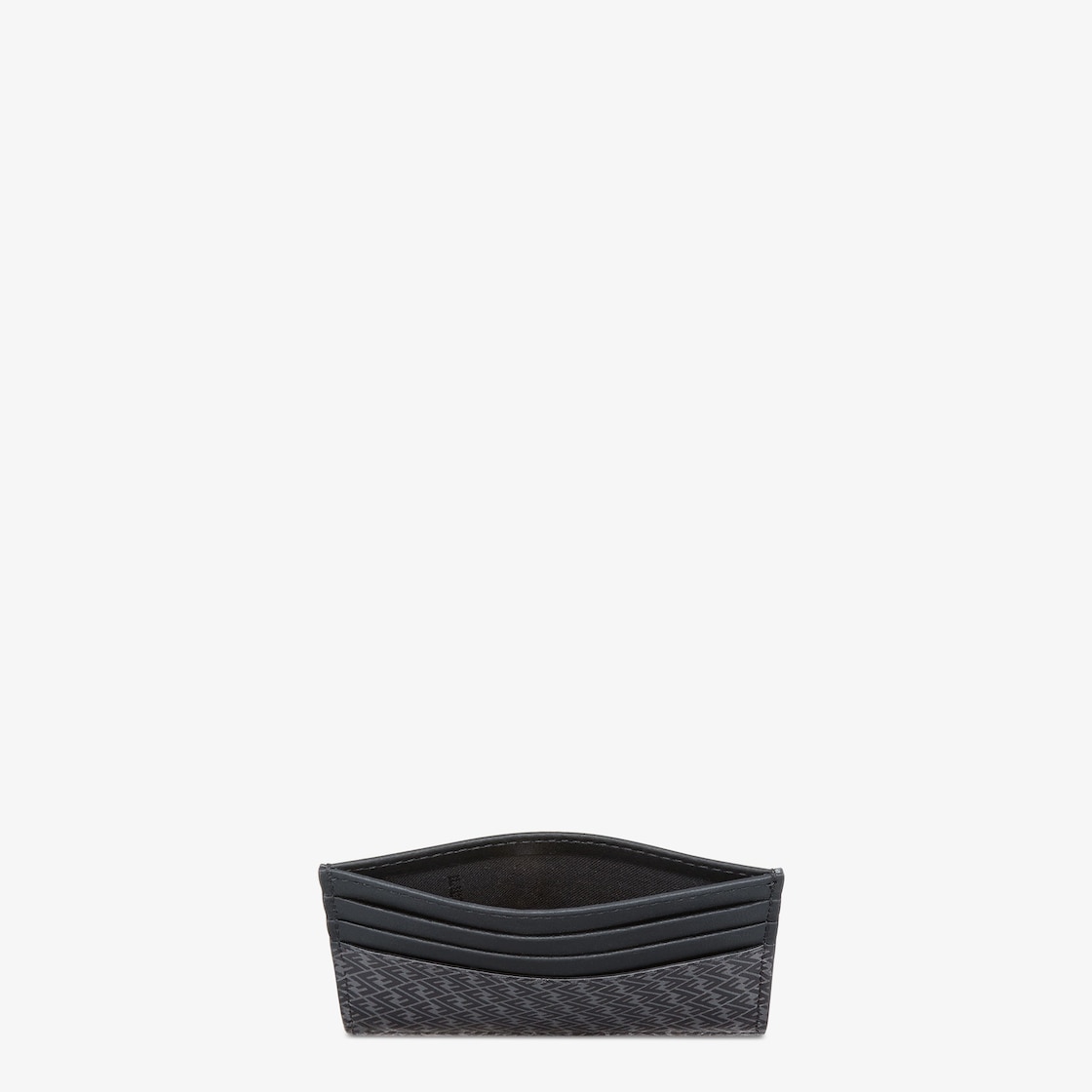 Card Holder - Black leather card holder | Fendi