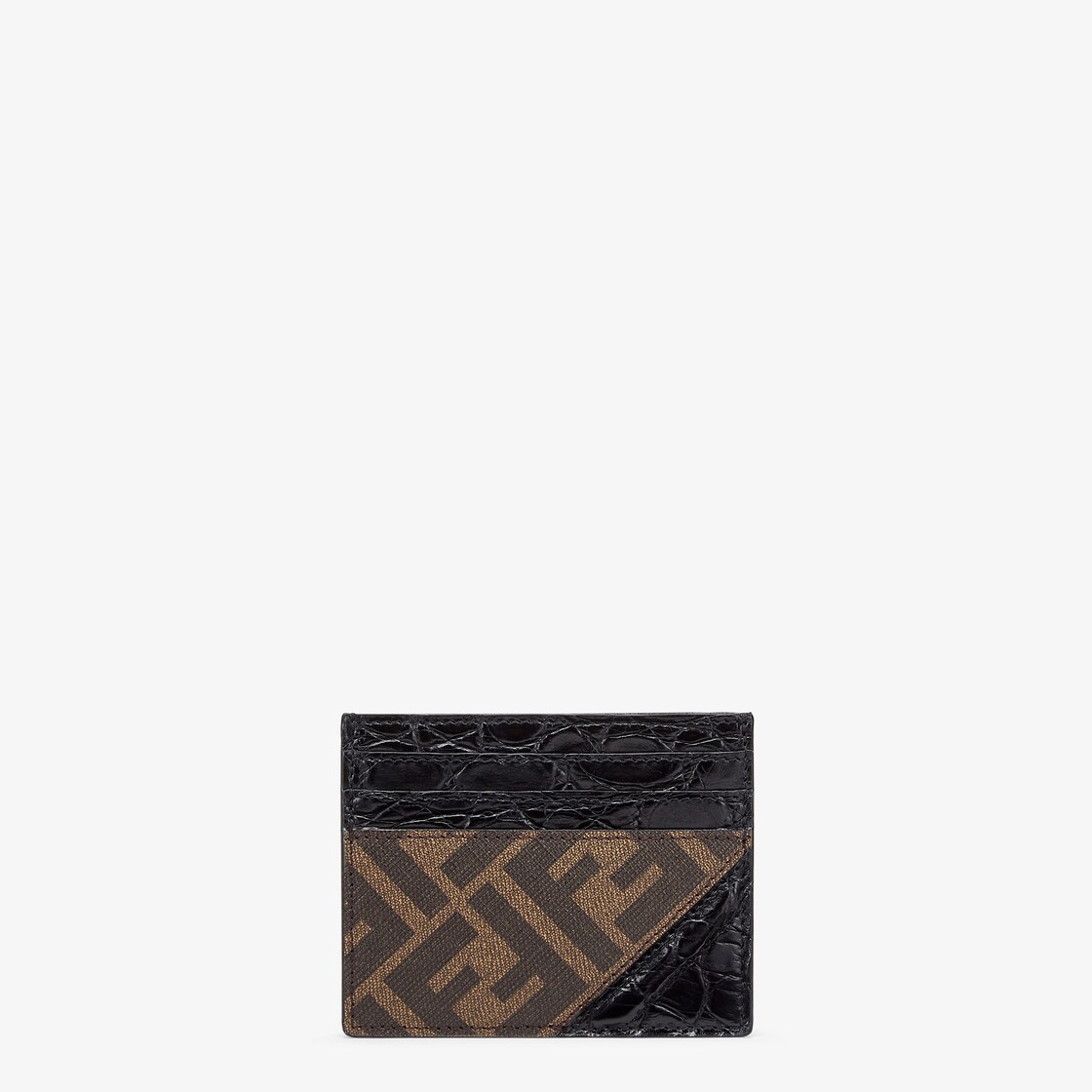 Fendi Diagonal Card Holder