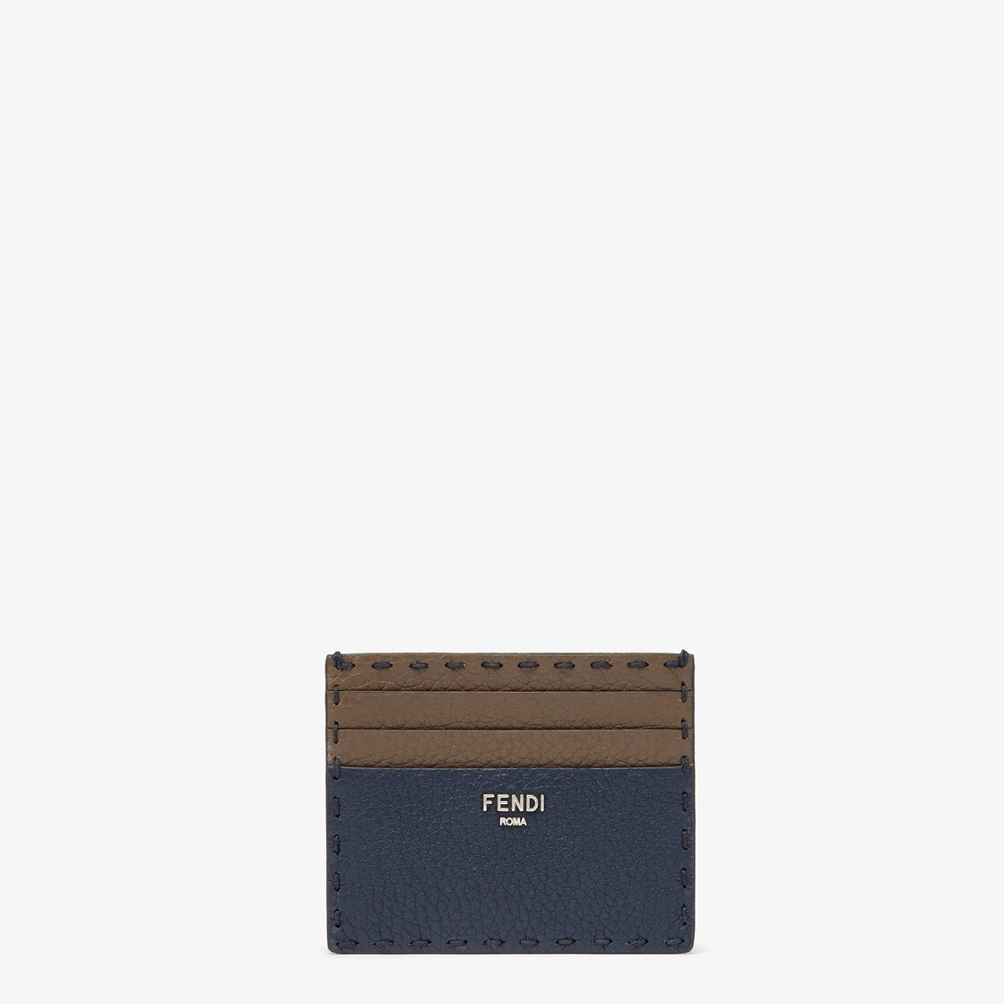 Fendi card store holder blue