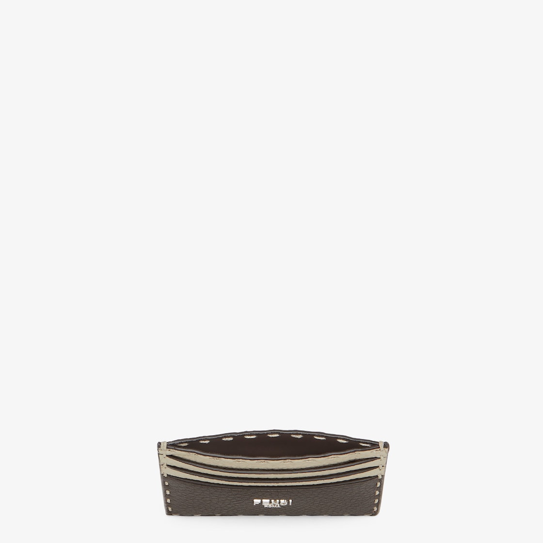 Fendi Women's Best Friend Forever Card Holder Brown