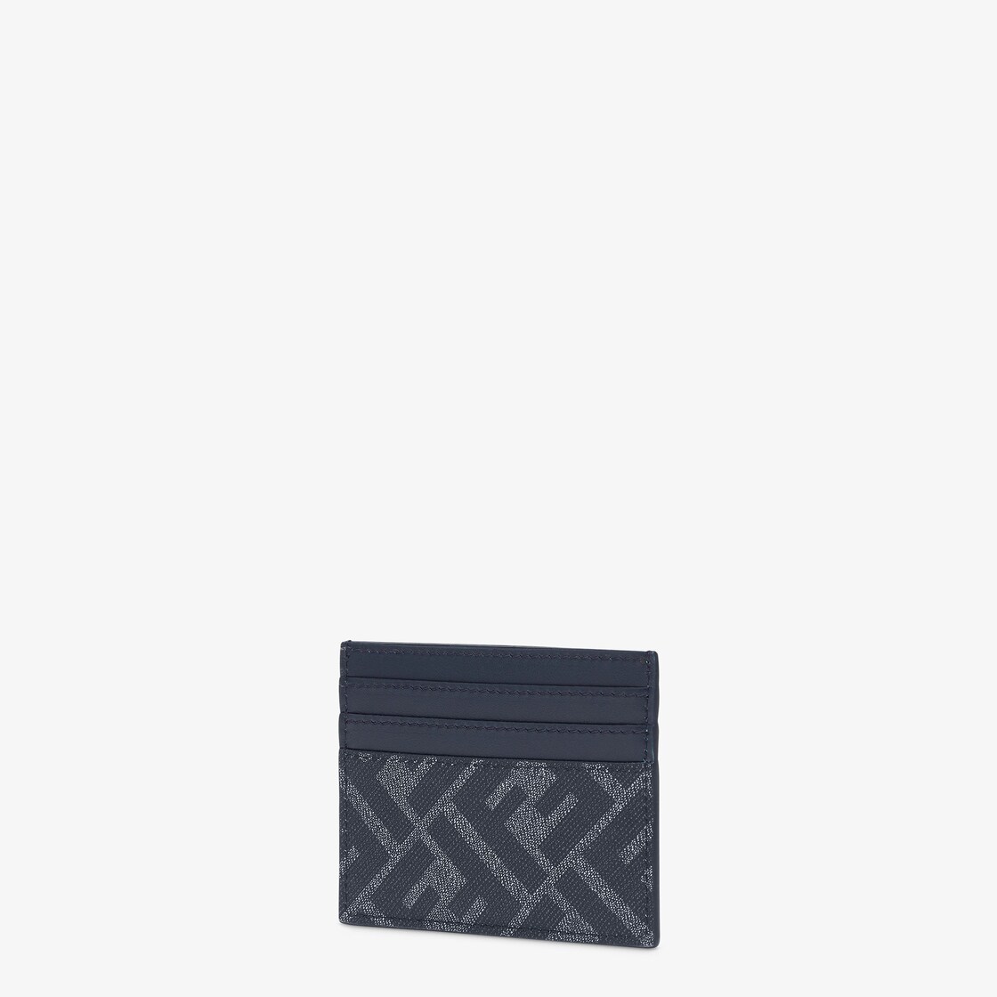 Fendi Diagonal Card Holder Fabric Blue - Image 2/3