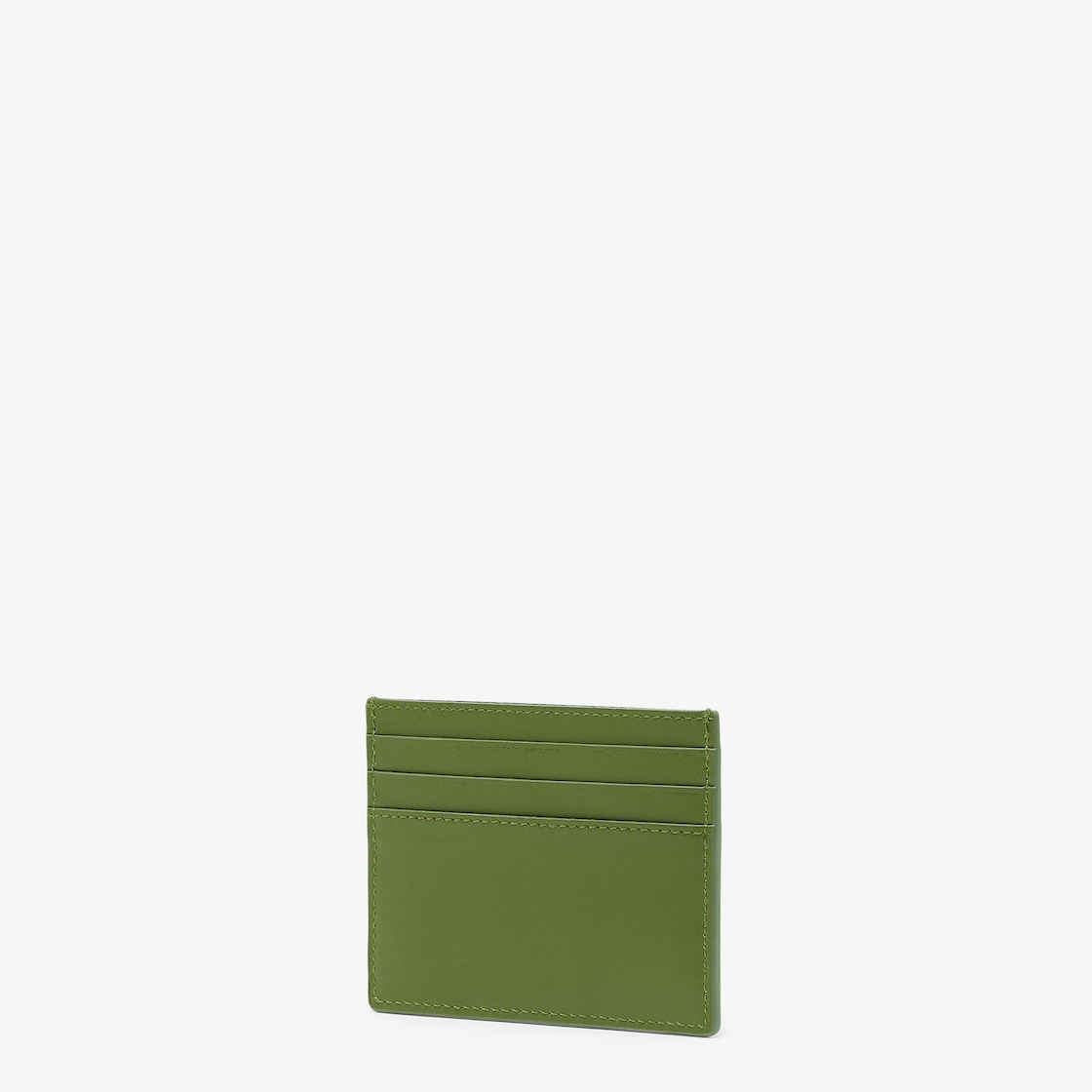 Fendi Eyes Card Holder Leather Green - Image 2/3