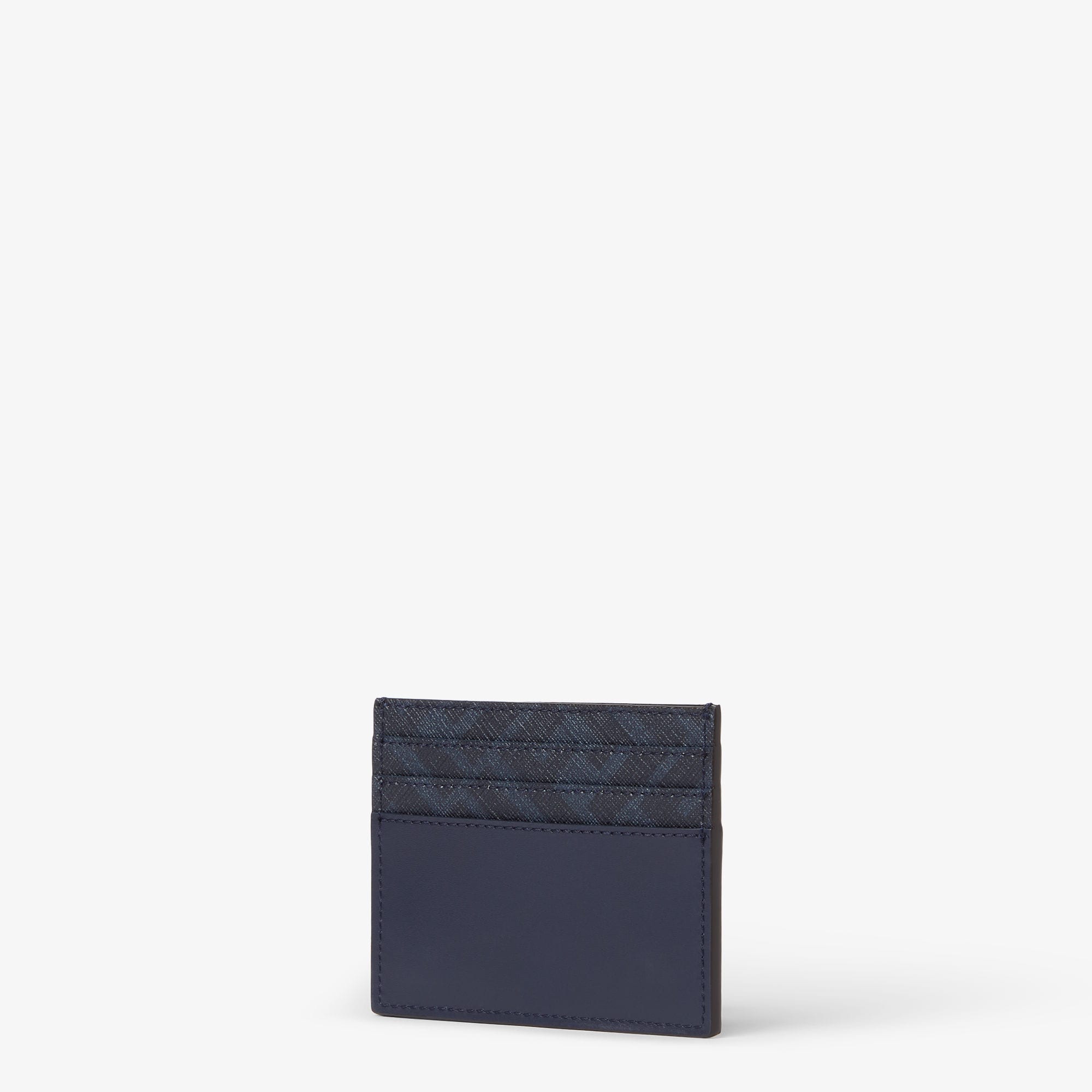 FF Squared Card Holder Leather Blue | Fendi