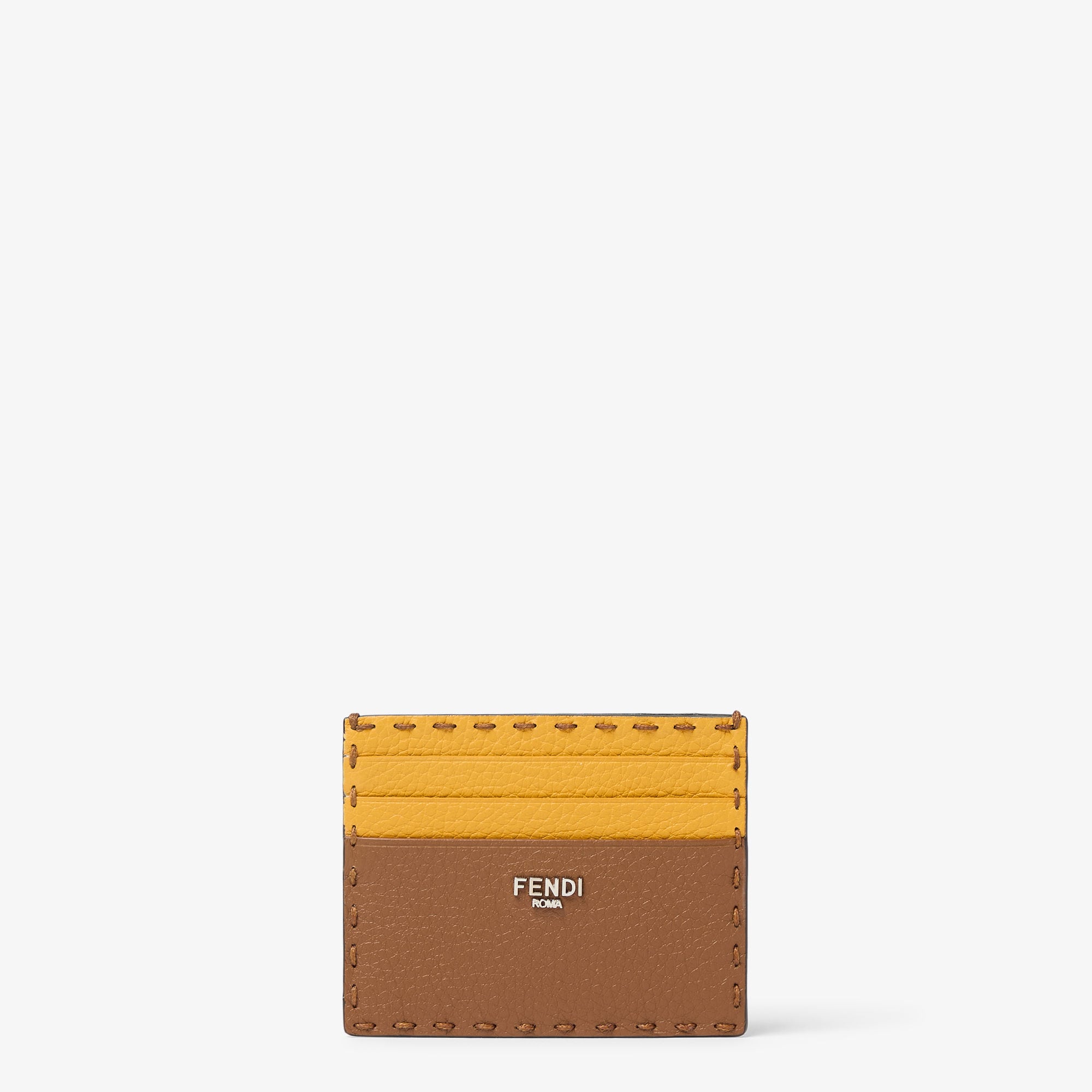 Card Holder Selleria - Brown | FENDI US