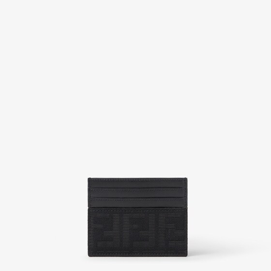 Fendi Ff Jacquard Card Holder