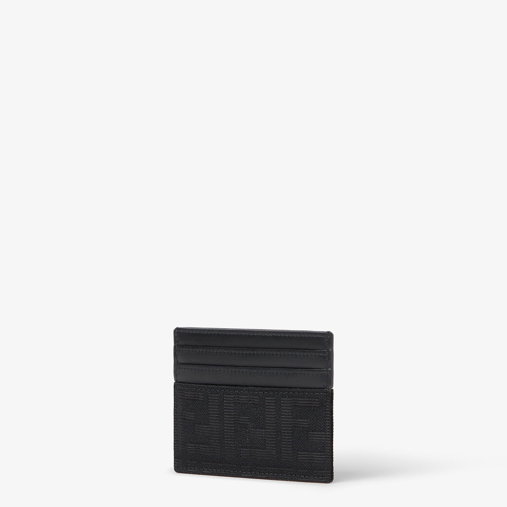 Portacarte FF Jacquard — Nero — foto 2