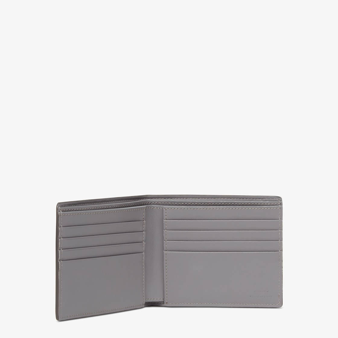 Fendi Diagonal Wallet Fabric Grey - Image 2/3